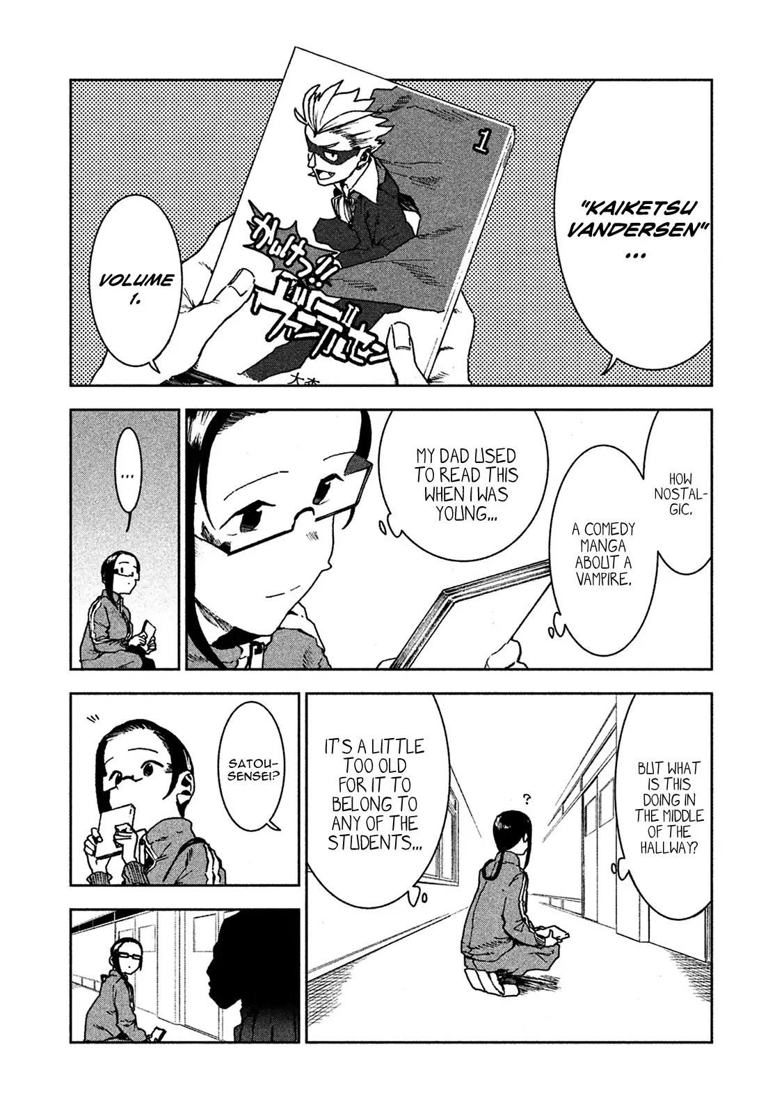 Ajin-chan wa Kataritai Chapter 27 page 1 - Chapter 27: Even More Than Novels, In Fact