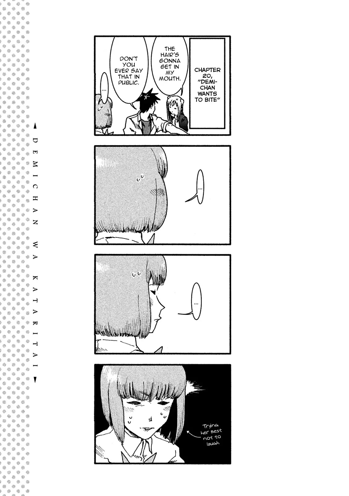 Ajin-chan wa Kataritai Chapter 27 page 15 - Chapter 27: Even More Than Novels, In Fact