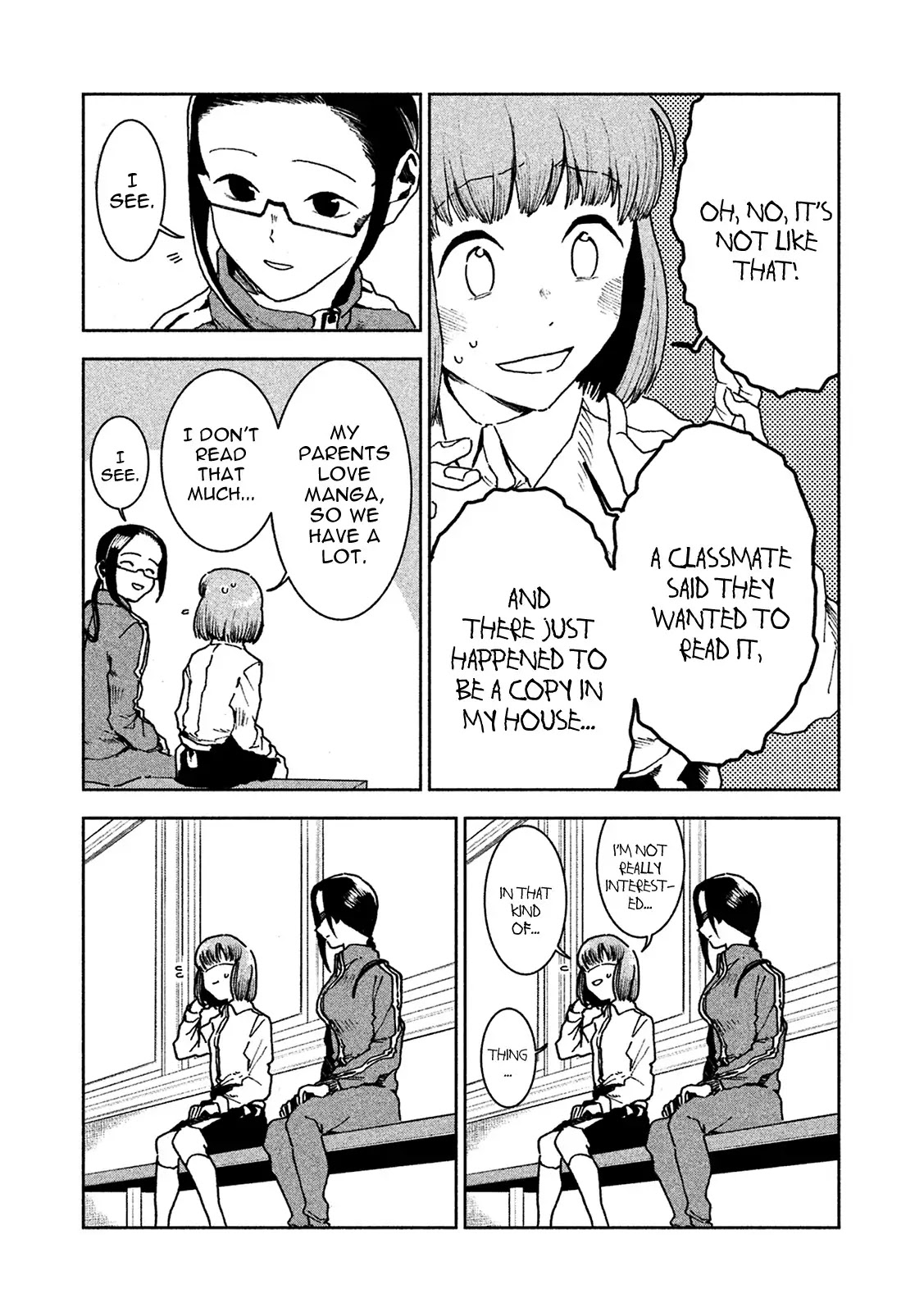 Ajin-chan wa Kataritai Chapter 27 page 3 - Chapter 27: Even More Than Novels, In Fact