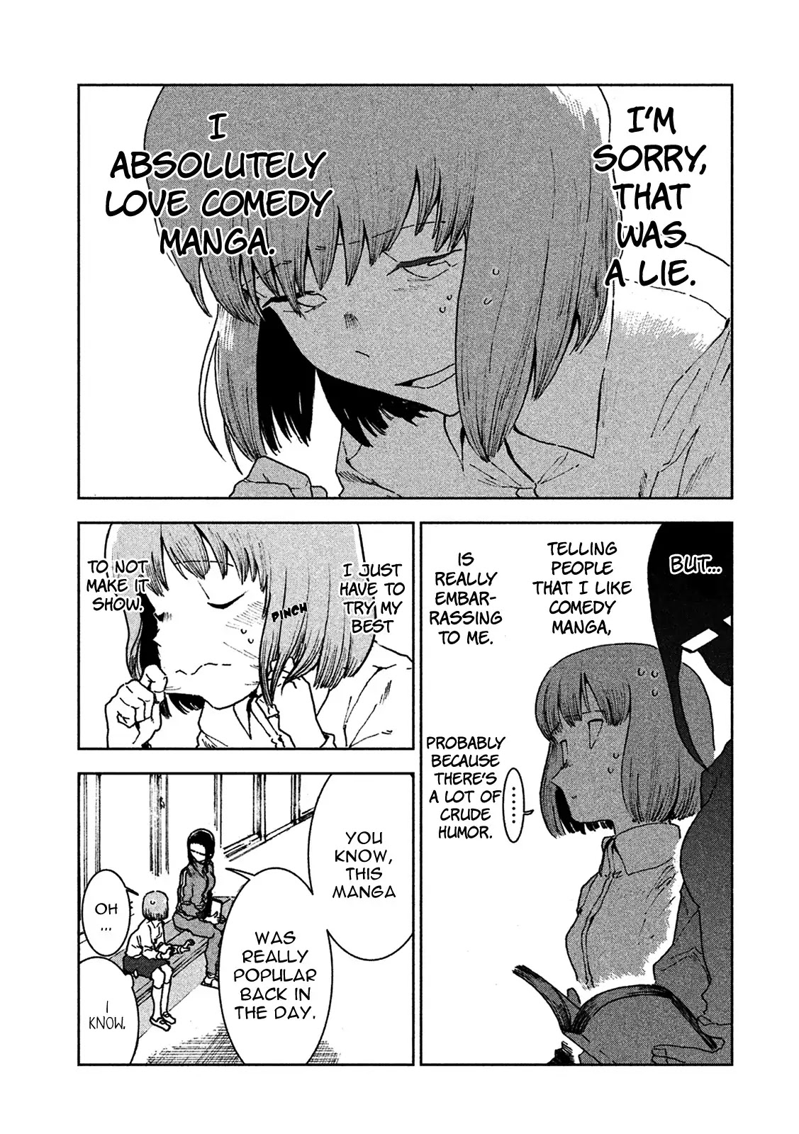 Ajin-chan wa Kataritai Chapter 27 page 4 - Chapter 27: Even More Than Novels, In Fact