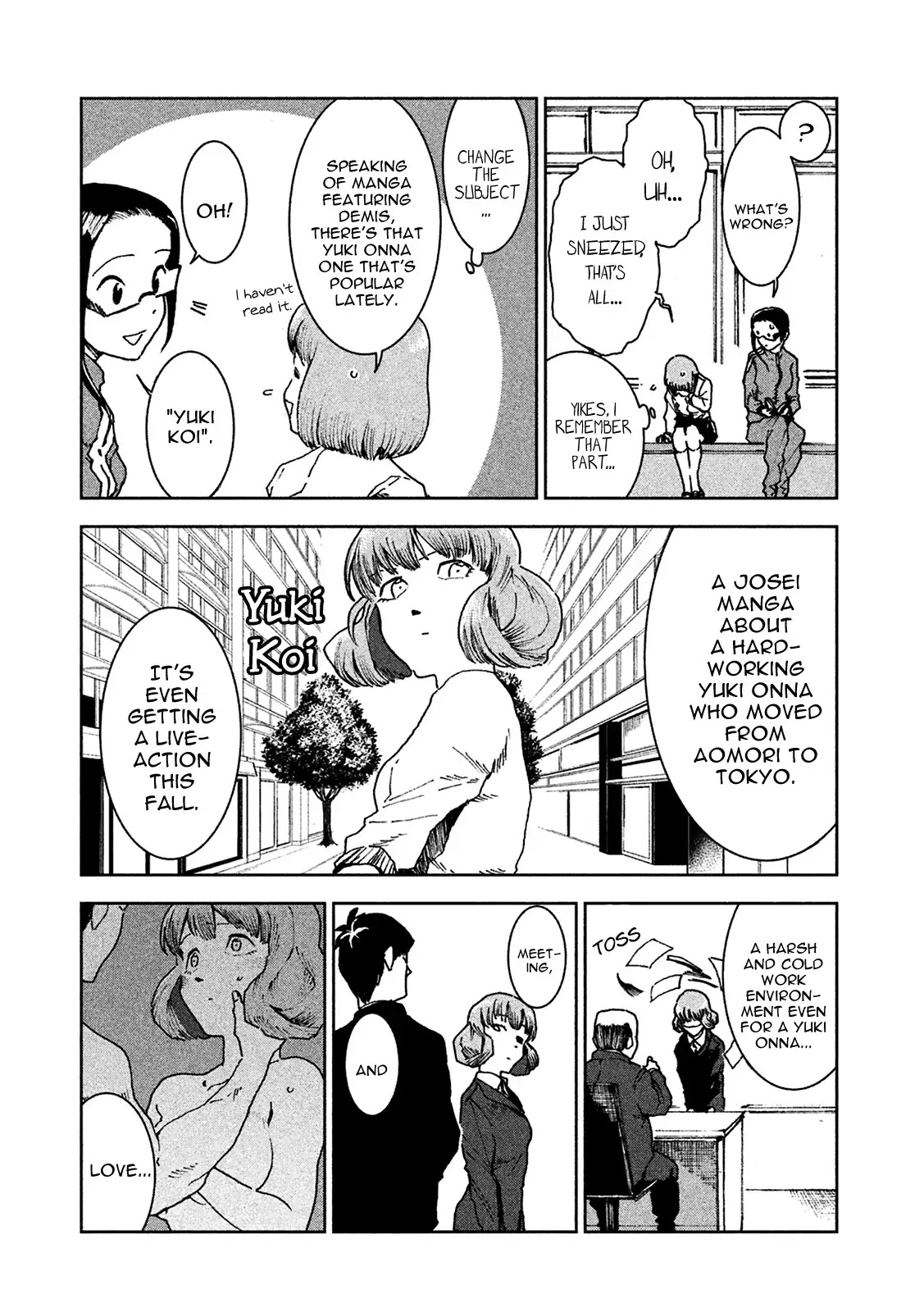 Ajin-chan wa Kataritai Chapter 27 page 7 - Chapter 27: Even More Than Novels, In Fact