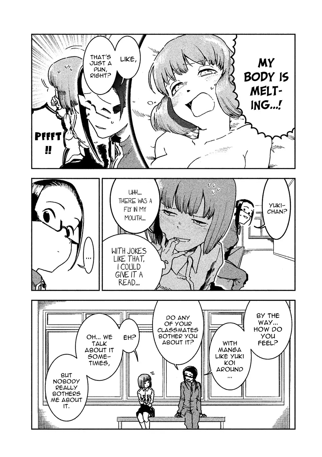 Ajin-chan wa Kataritai Chapter 27 page 8 - Chapter 27: Even More Than Novels, In Fact