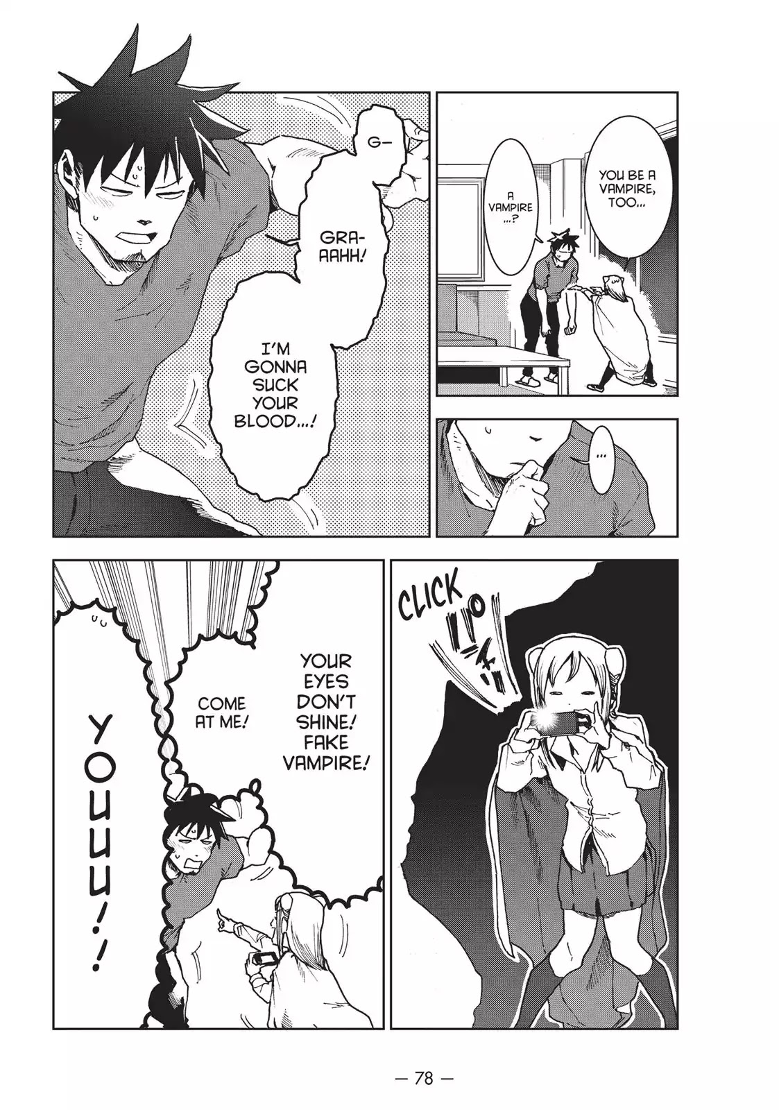 Ajin-chan wa Kataritai Chapter 28 page 10 - Chapter 28: Vampires Among Us