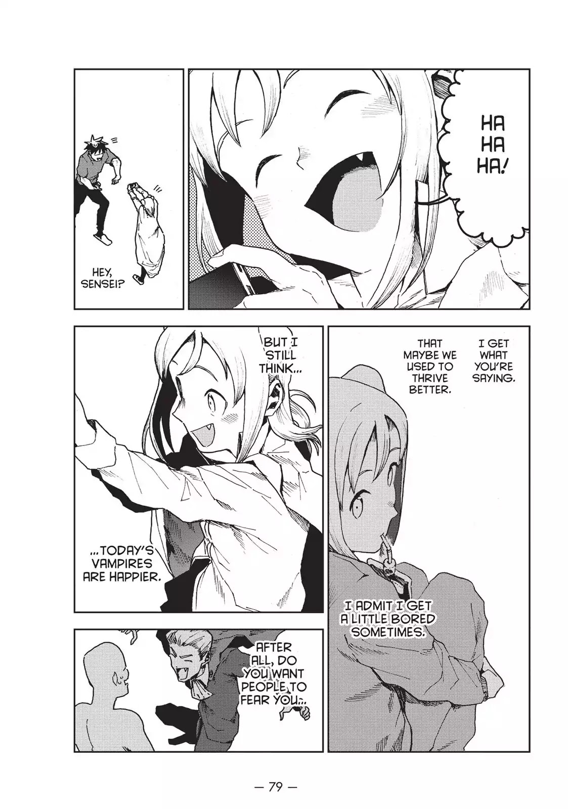 Ajin-chan wa Kataritai Chapter 28 page 11 - Chapter 28: Vampires Among Us