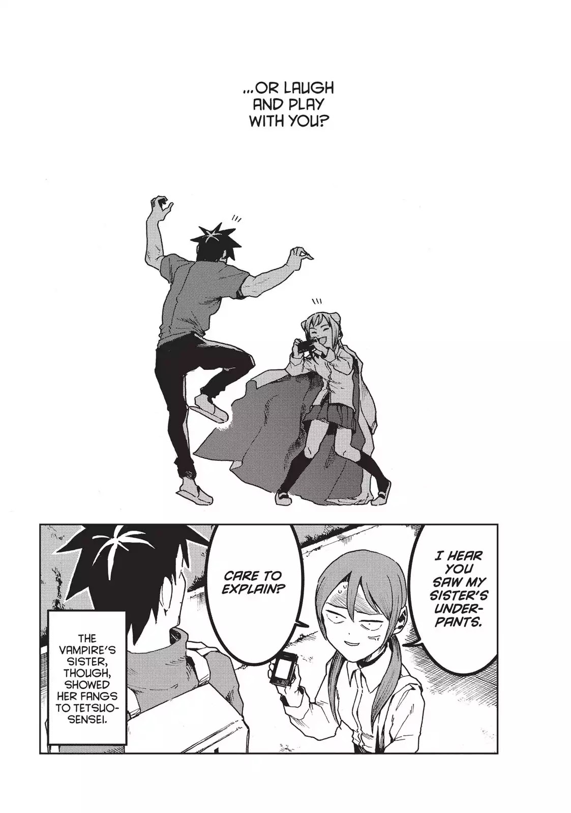 Ajin-chan wa Kataritai Chapter 28 page 12 - Chapter 28: Vampires Among Us