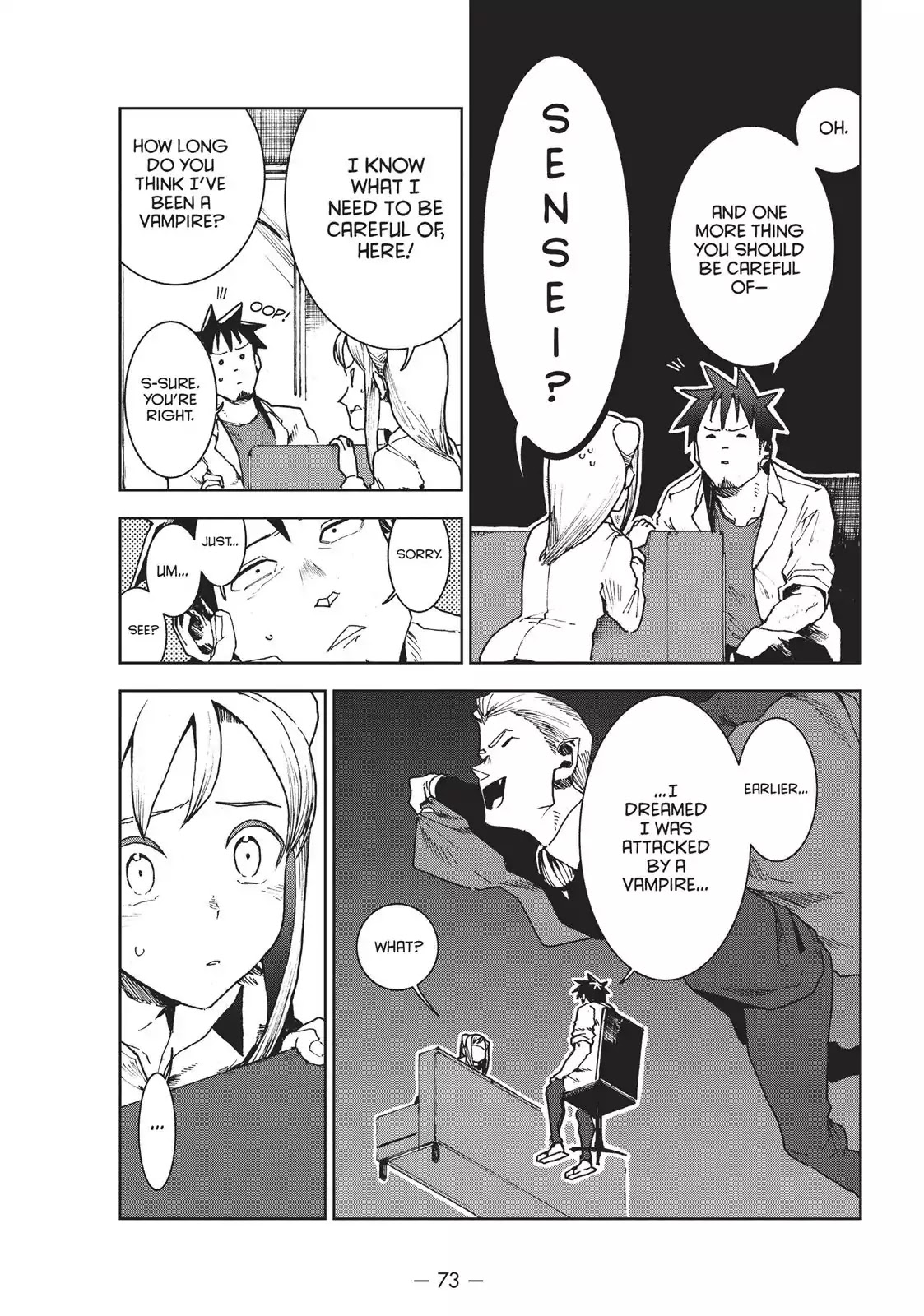 Ajin-chan wa Kataritai Chapter 28 page 5 - Chapter 28: Vampires Among Us