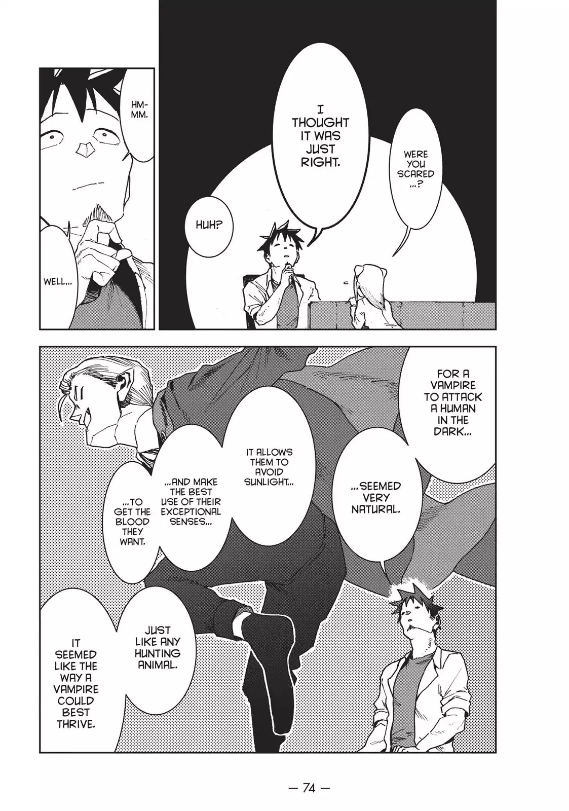 Ajin-chan wa Kataritai Chapter 28 page 6 - Chapter 28: Vampires Among Us