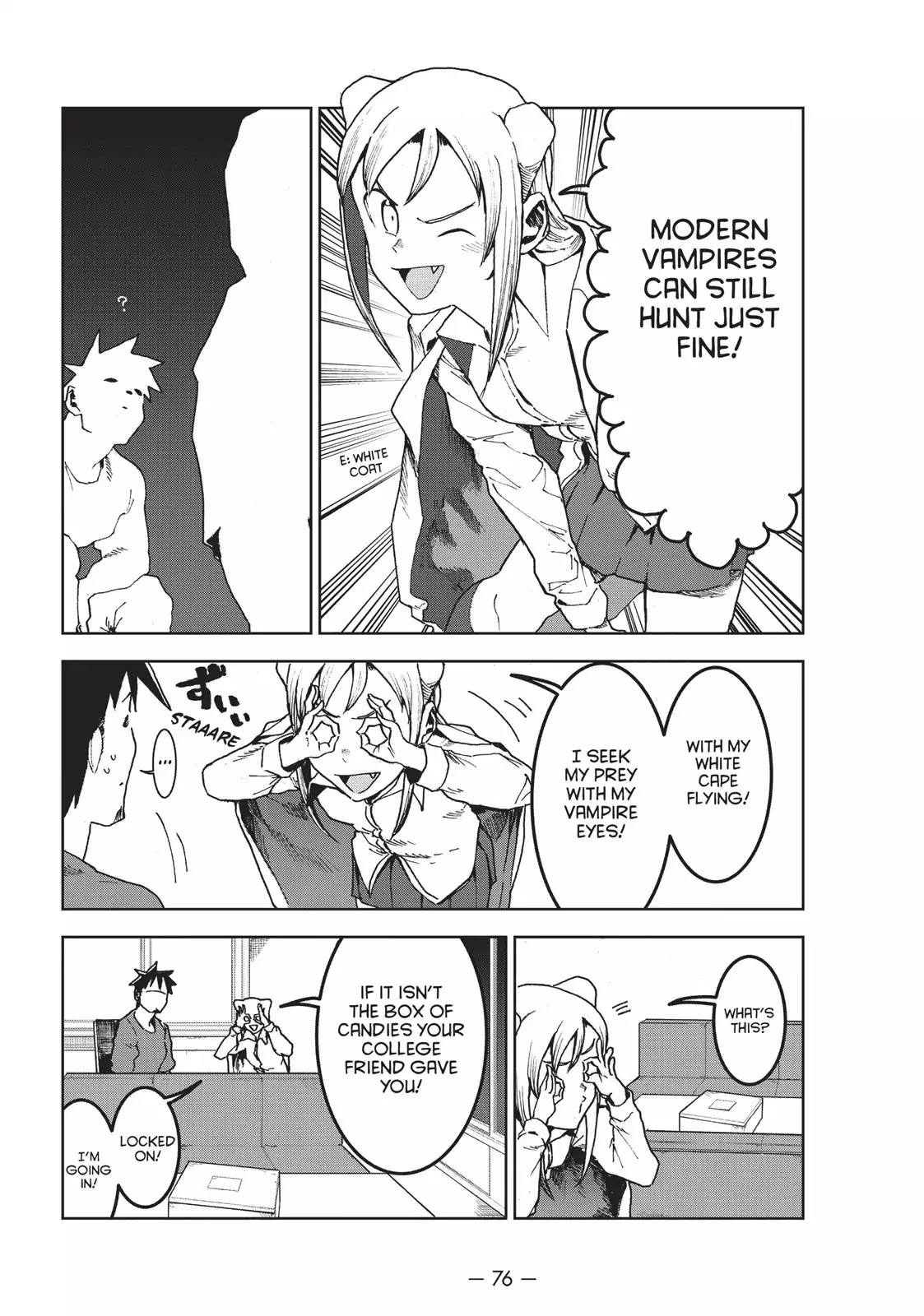 Ajin-chan wa Kataritai Chapter 28 page 8 - Chapter 28: Vampires Among Us