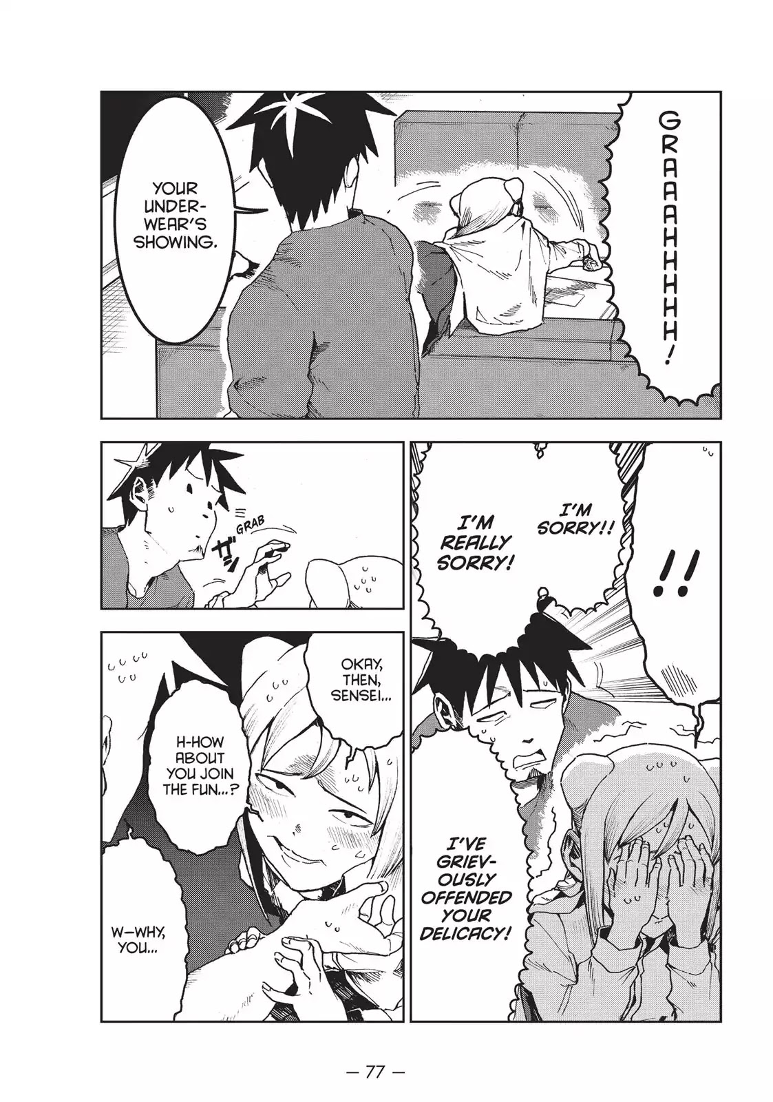 Ajin-chan wa Kataritai Chapter 28 page 9 - Chapter 28: Vampires Among Us