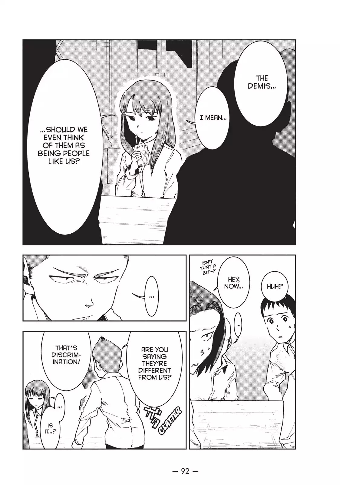 Ajin-chan wa Kataritai Chapter 29 page 10 - Chapter 29: Tetsuo Takahashi Wants To Help