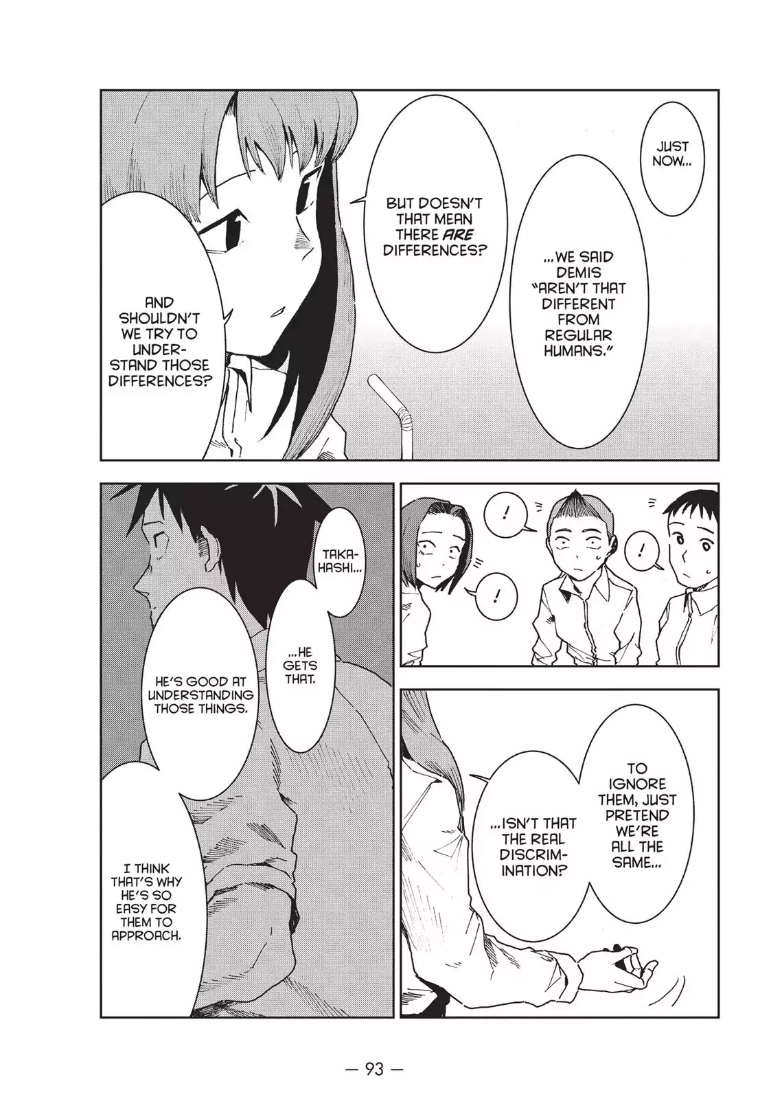 Ajin-chan wa Kataritai Chapter 29 page 11 - Chapter 29: Tetsuo Takahashi Wants To Help