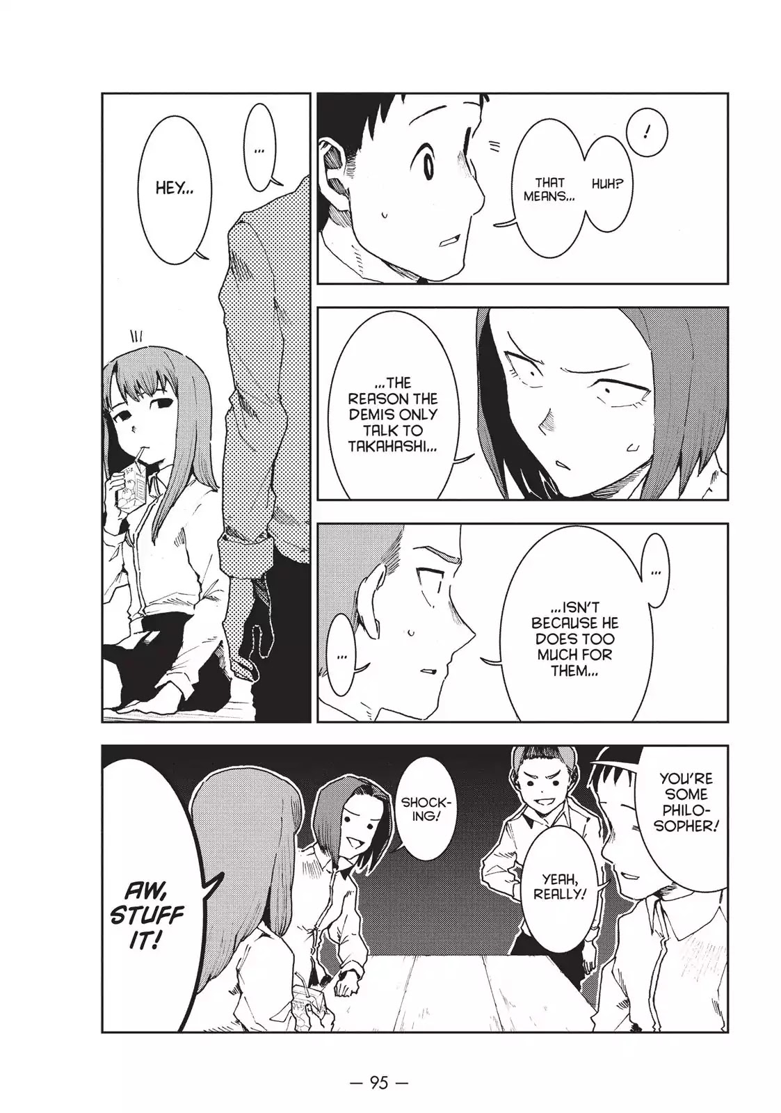 Ajin-chan wa Kataritai Chapter 29 page 13 - Chapter 29: Tetsuo Takahashi Wants To Help