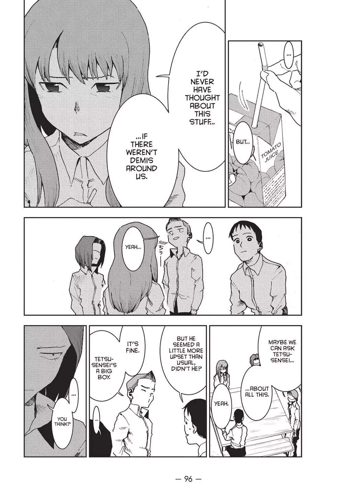 Ajin-chan wa Kataritai Chapter 29 page 14 - Chapter 29: Tetsuo Takahashi Wants To Help