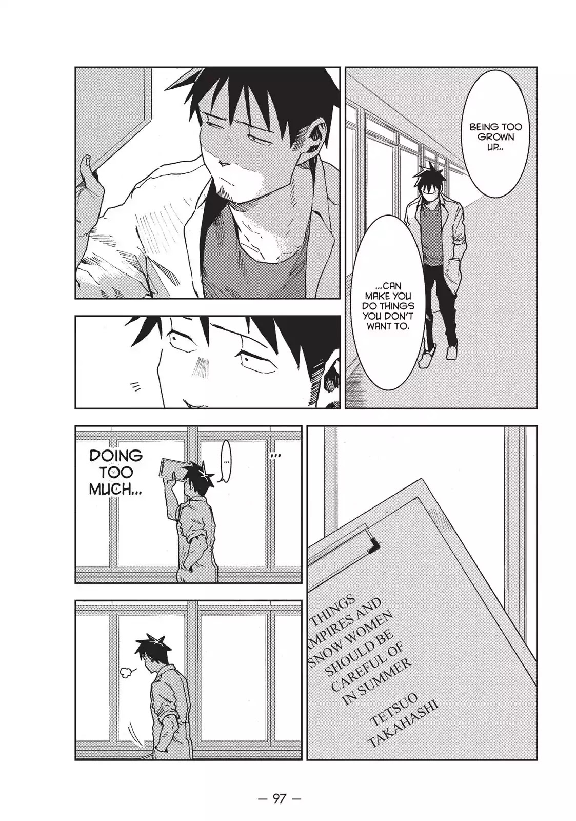 Ajin-chan wa Kataritai Chapter 29 page 15 - Chapter 29: Tetsuo Takahashi Wants To Help