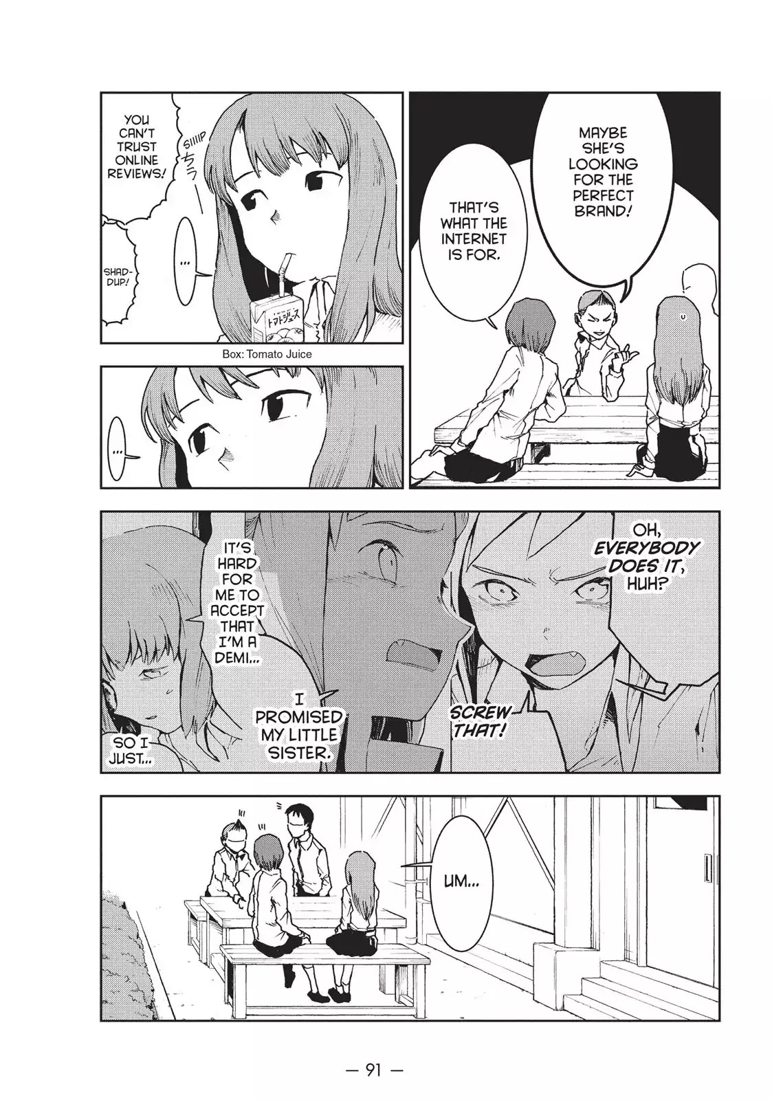 Ajin-chan wa Kataritai Chapter 29 page 9 - Chapter 29: Tetsuo Takahashi Wants To Help
