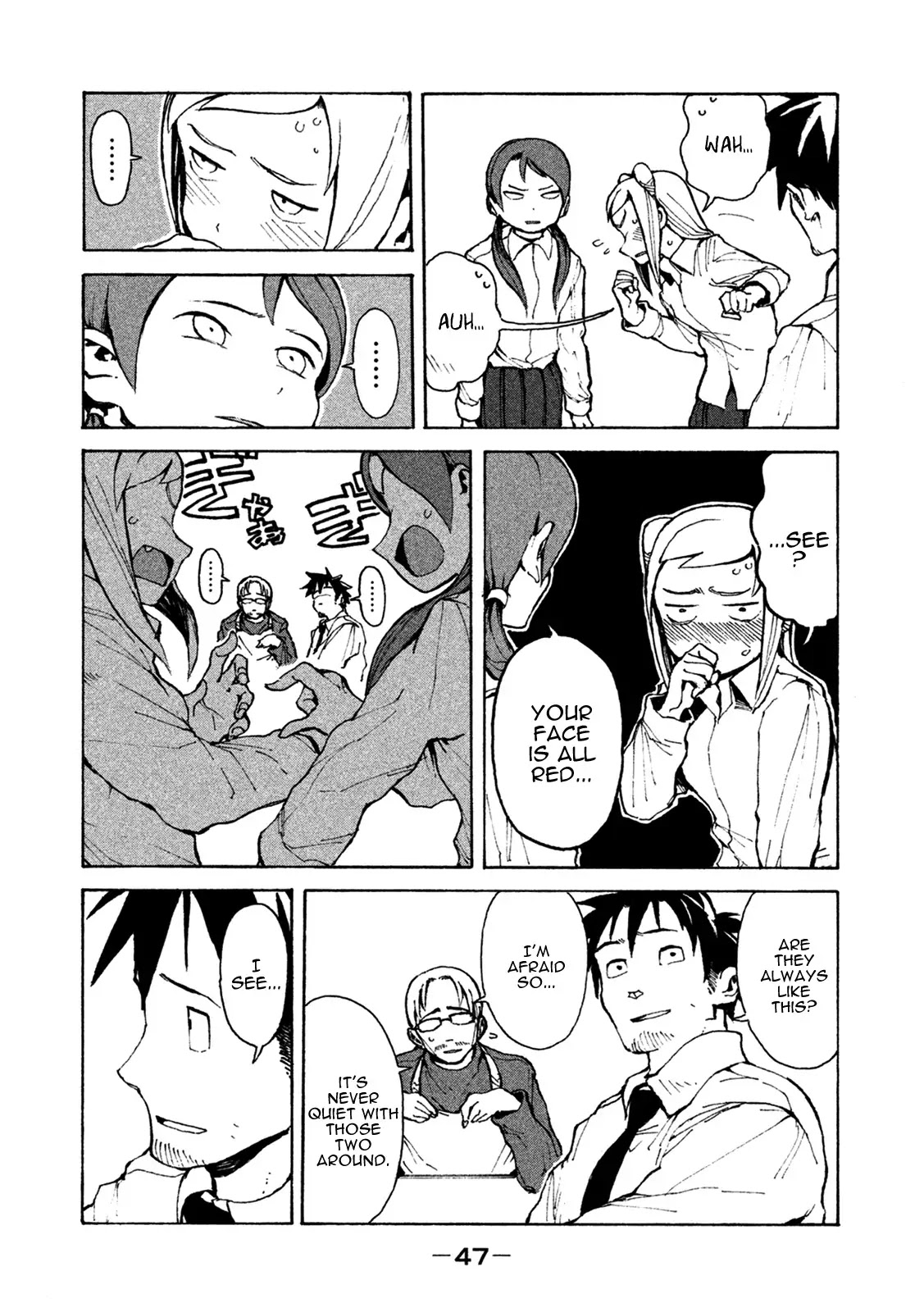 Ajin-chan wa Kataritai Chapter 3 page 10 - Chapter 3: The Takanashi Sisters are Close