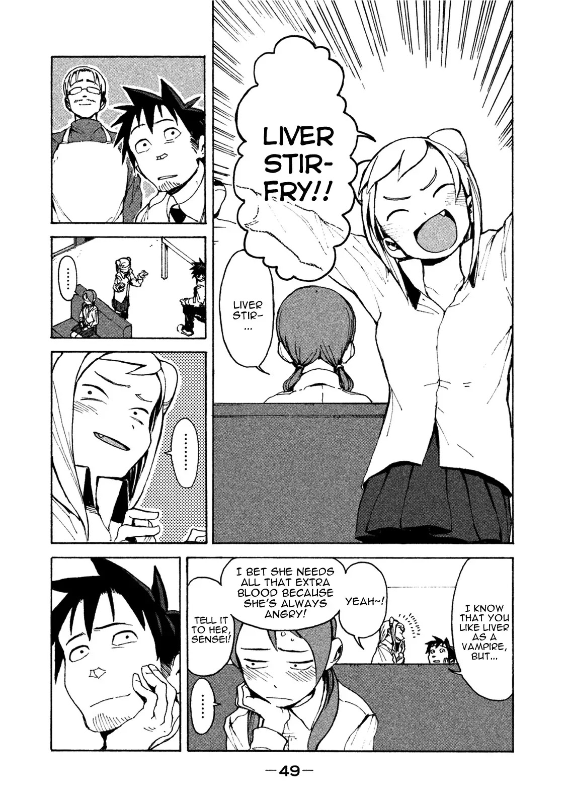 Ajin-chan wa Kataritai Chapter 3 page 12 - Chapter 3: The Takanashi Sisters are Close