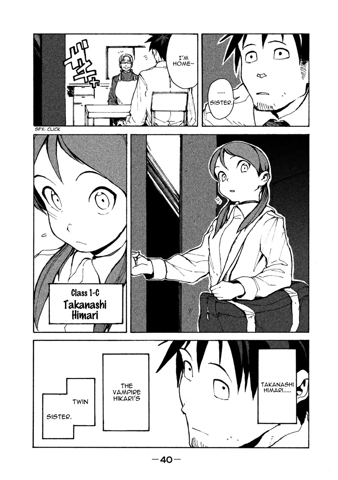 Ajin-chan wa Kataritai Chapter 3 page 3 - Chapter 3: The Takanashi Sisters are Close