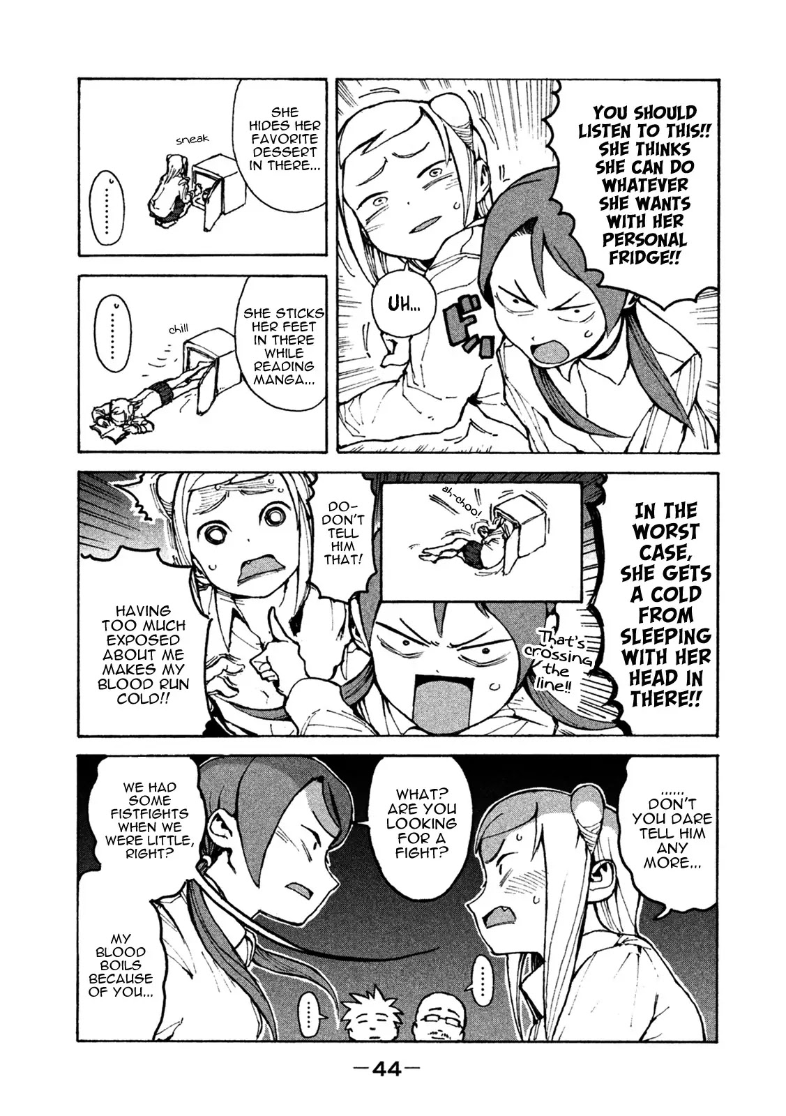 Ajin-chan wa Kataritai Chapter 3 page 7 - Chapter 3: The Takanashi Sisters are Close