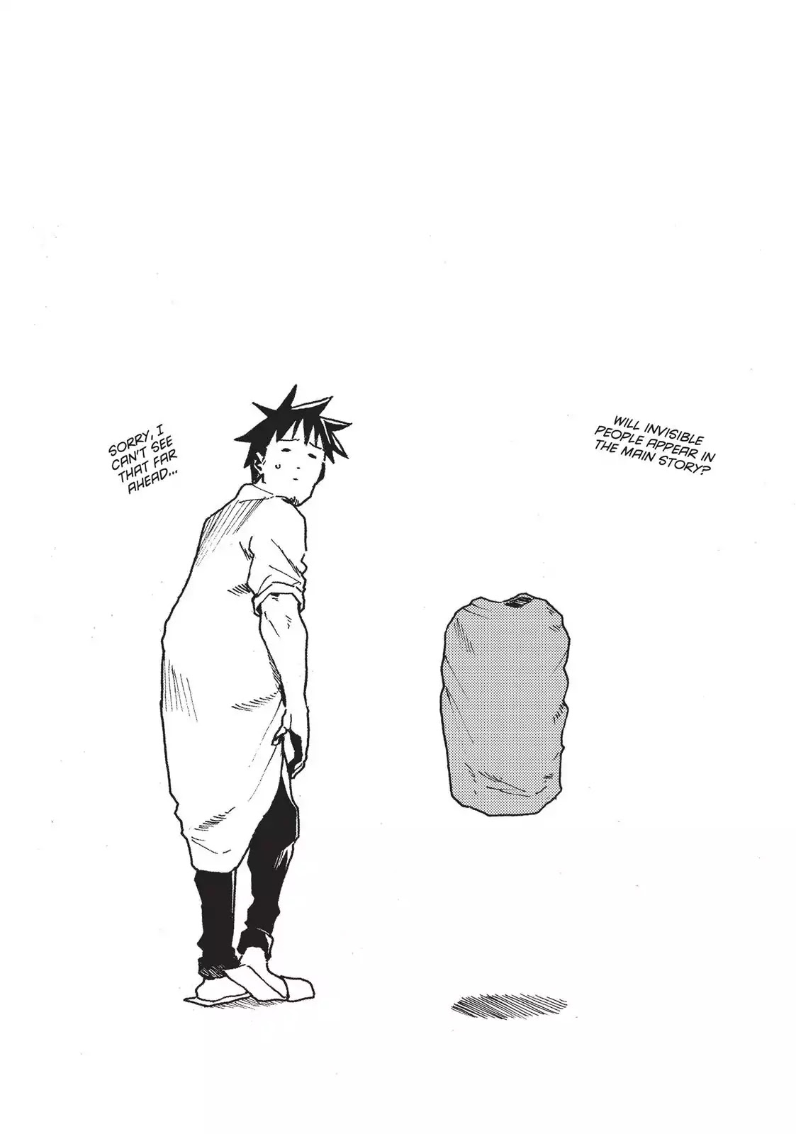 Ajin-chan wa Kataritai Chapter 30.5 page 8 - Chapter 30.5: Out Of Sight - Doesn't Mind