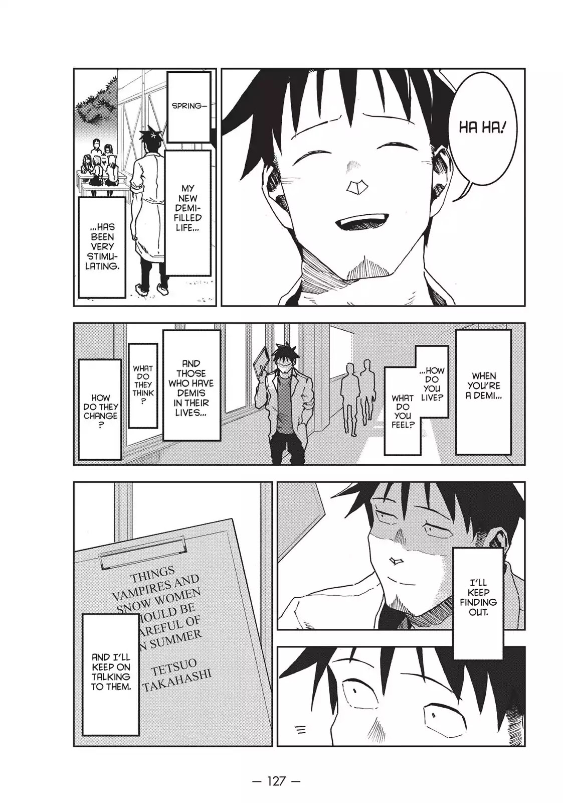 Ajin-chan wa Kataritai Chapter 30 page 25 - Chapter 30: Demis Want To Help