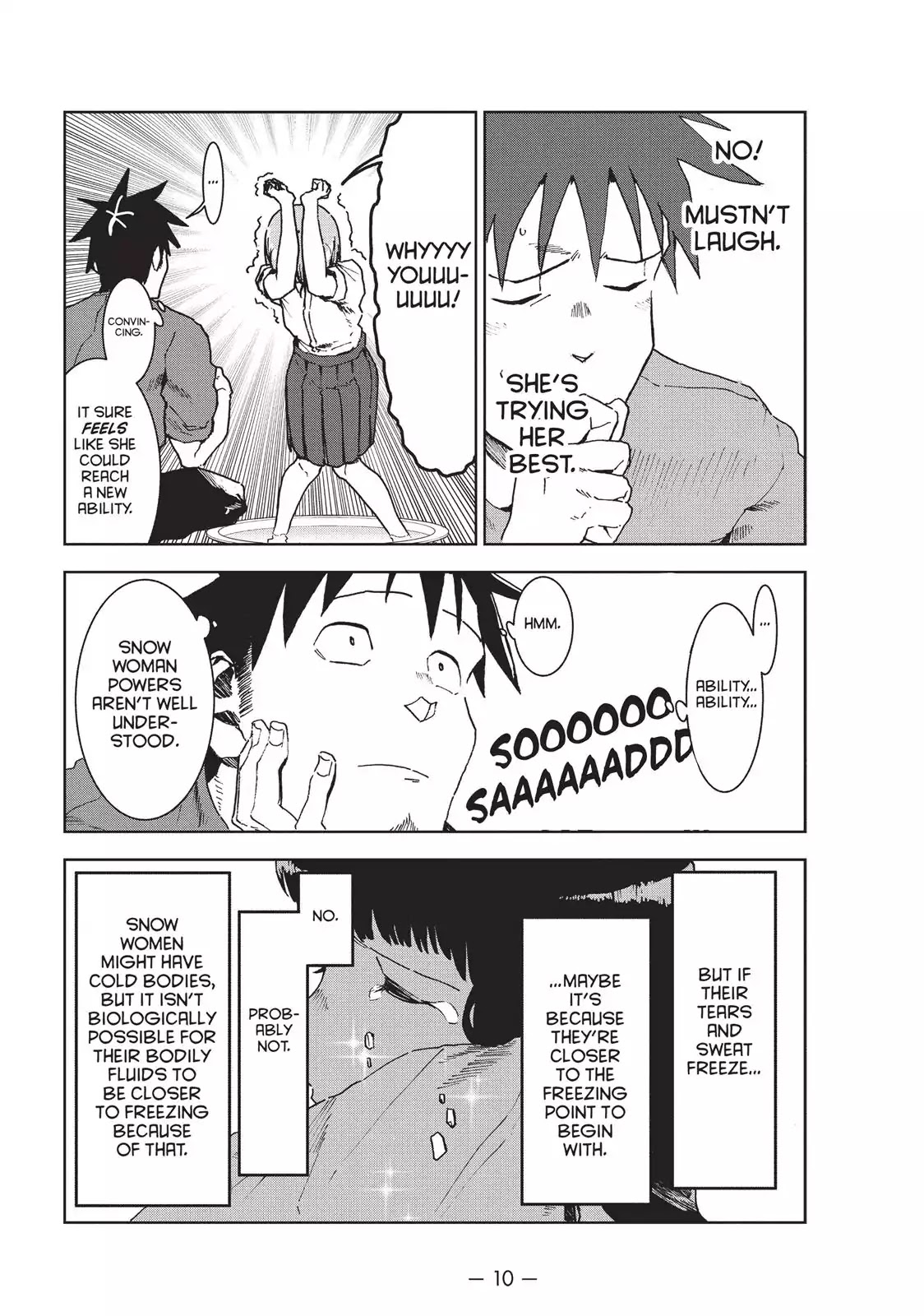 Ajin-chan wa Kataritai Chapter 31 page 10 - Chapter 31: Summer's Just Around The Corner