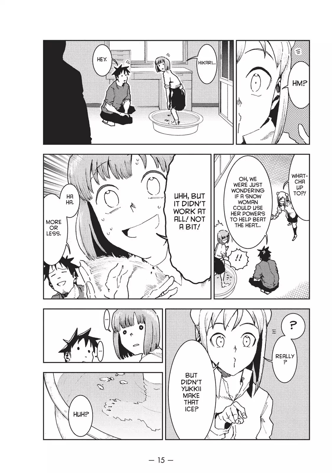 Ajin-chan wa Kataritai Chapter 31 page 15 - Chapter 31: Summer's Just Around The Corner