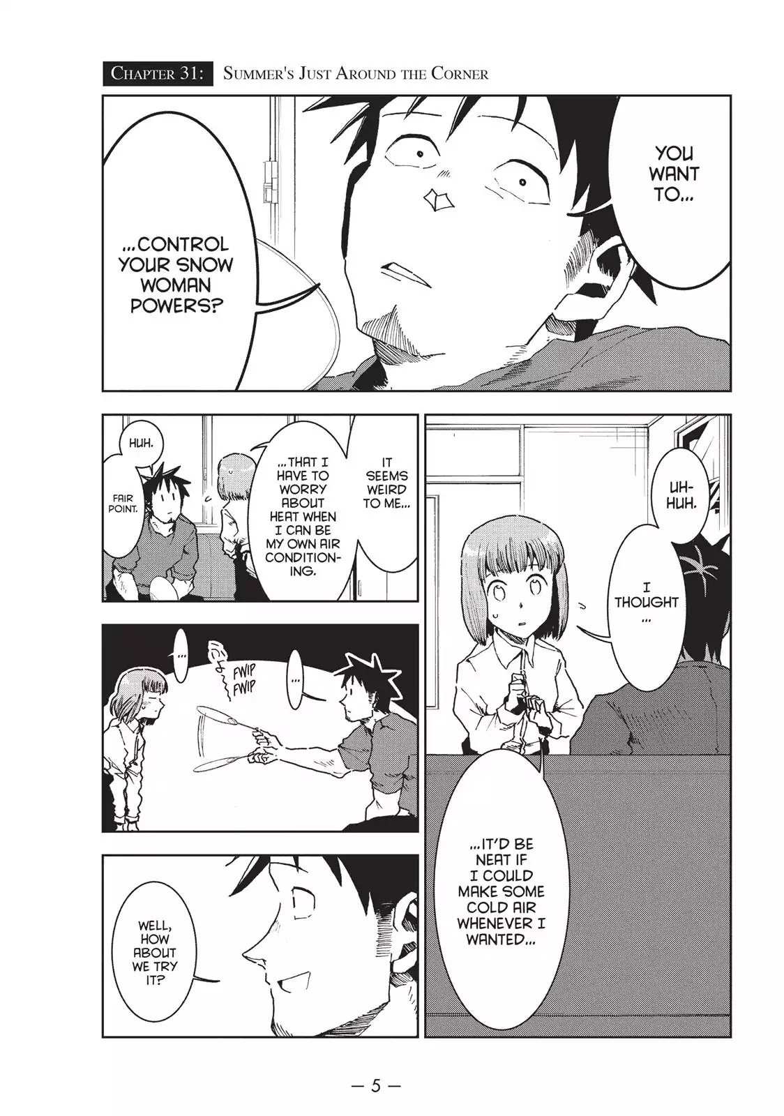 Ajin-chan wa Kataritai Chapter 31 page 5 - Chapter 31: Summer's Just Around The Corner