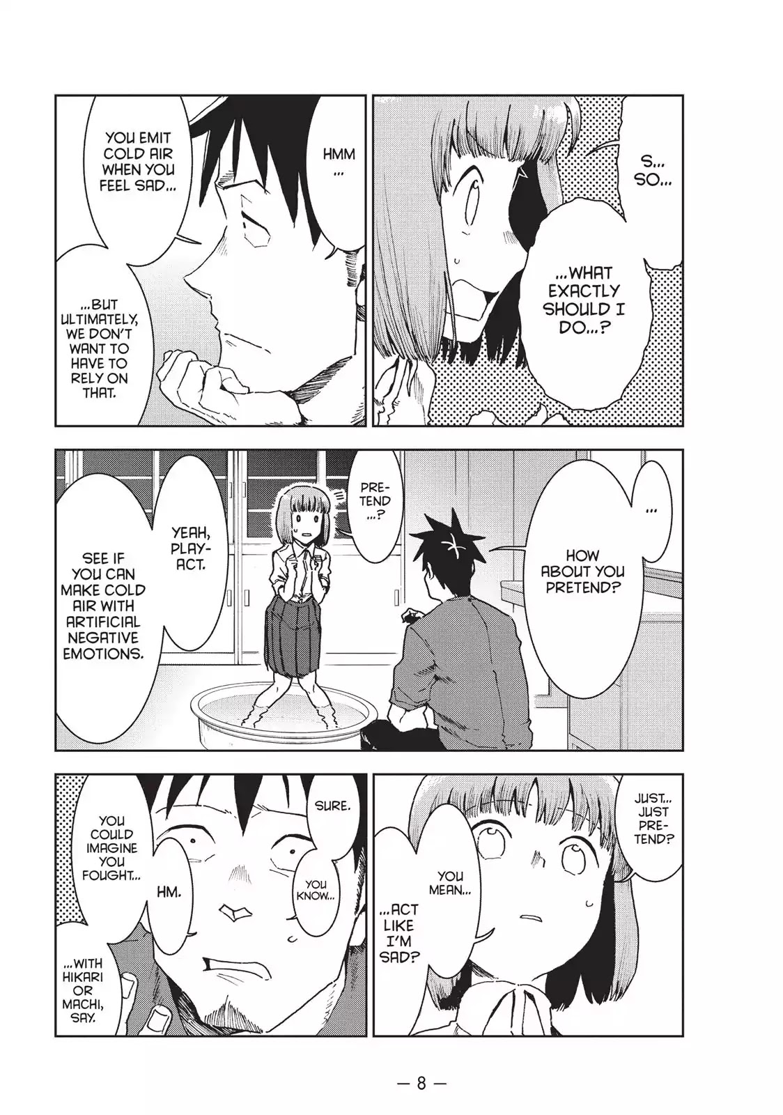 Ajin-chan wa Kataritai Chapter 31 page 8 - Chapter 31: Summer's Just Around The Corner
