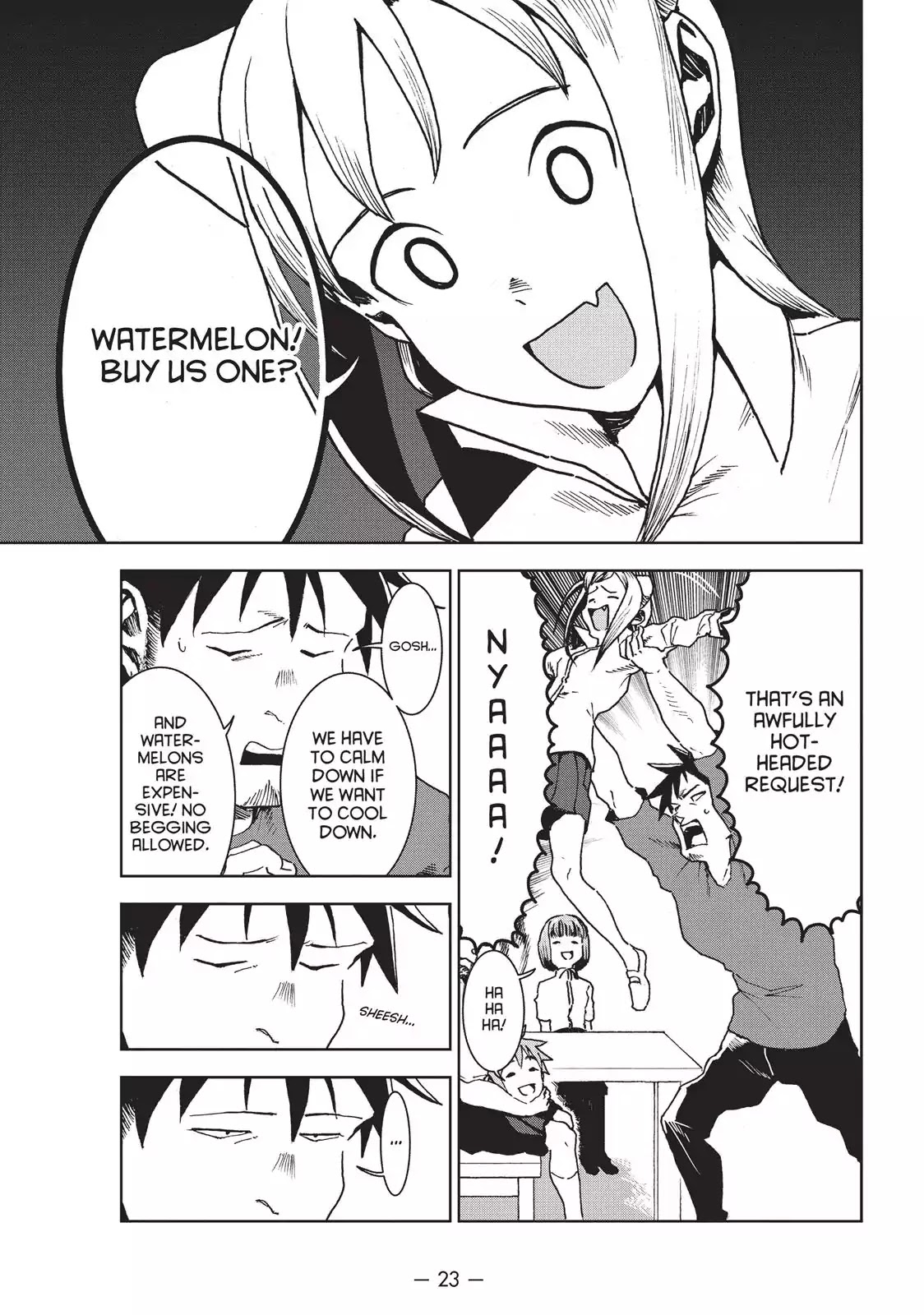 Ajin-chan wa Kataritai Chapter 32 page 5 - Chapter 32: Demis Want to be Cool