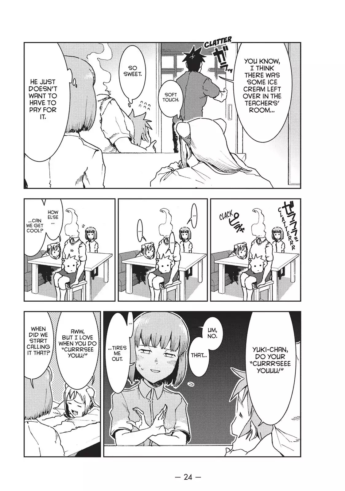 Ajin-chan wa Kataritai Chapter 32 page 6 - Chapter 32: Demis Want to be Cool
