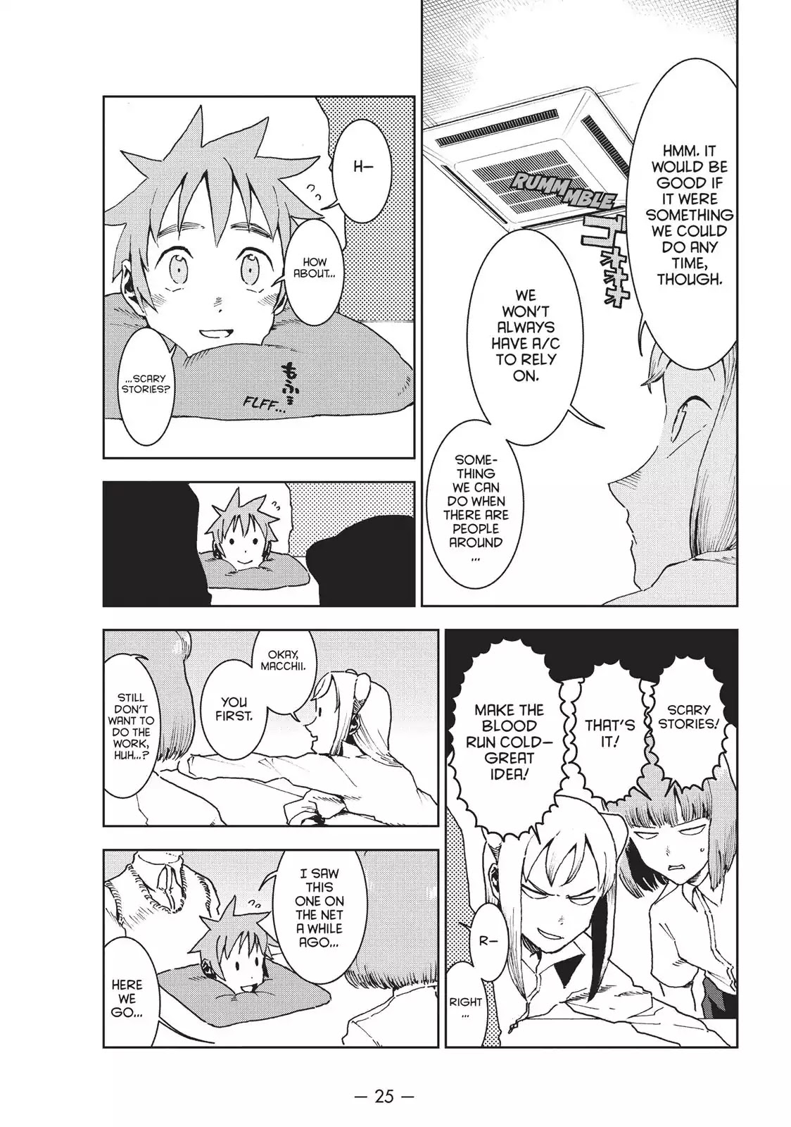 Ajin-chan wa Kataritai Chapter 32 page 7 - Chapter 32: Demis Want to be Cool
