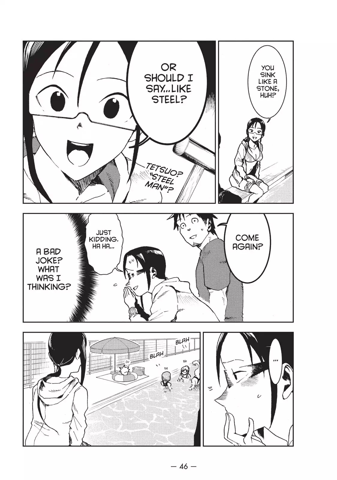 Ajin-chan wa Kataritai Chapter 33 page 12 - Chapter 33: Demis Want to Swim