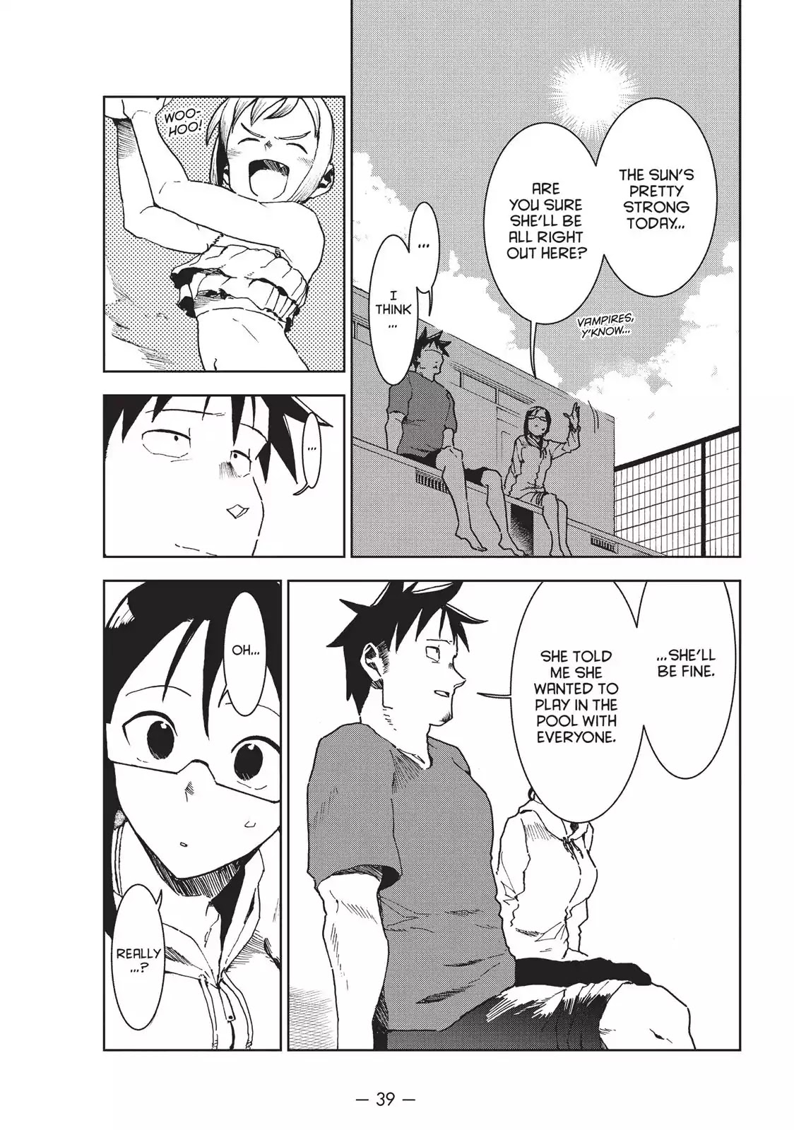 Ajin-chan wa Kataritai Chapter 33 page 5 - Chapter 33: Demis Want to Swim