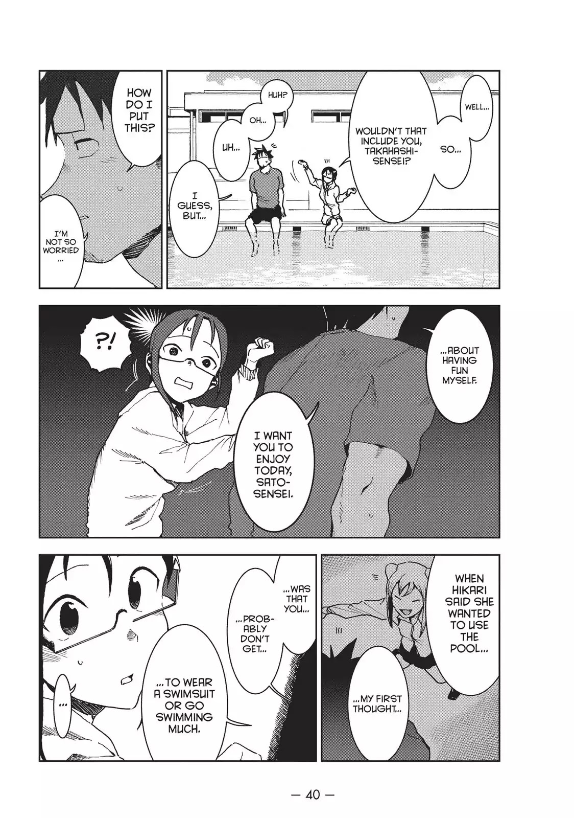 Ajin-chan wa Kataritai Chapter 33 page 6 - Chapter 33: Demis Want to Swim