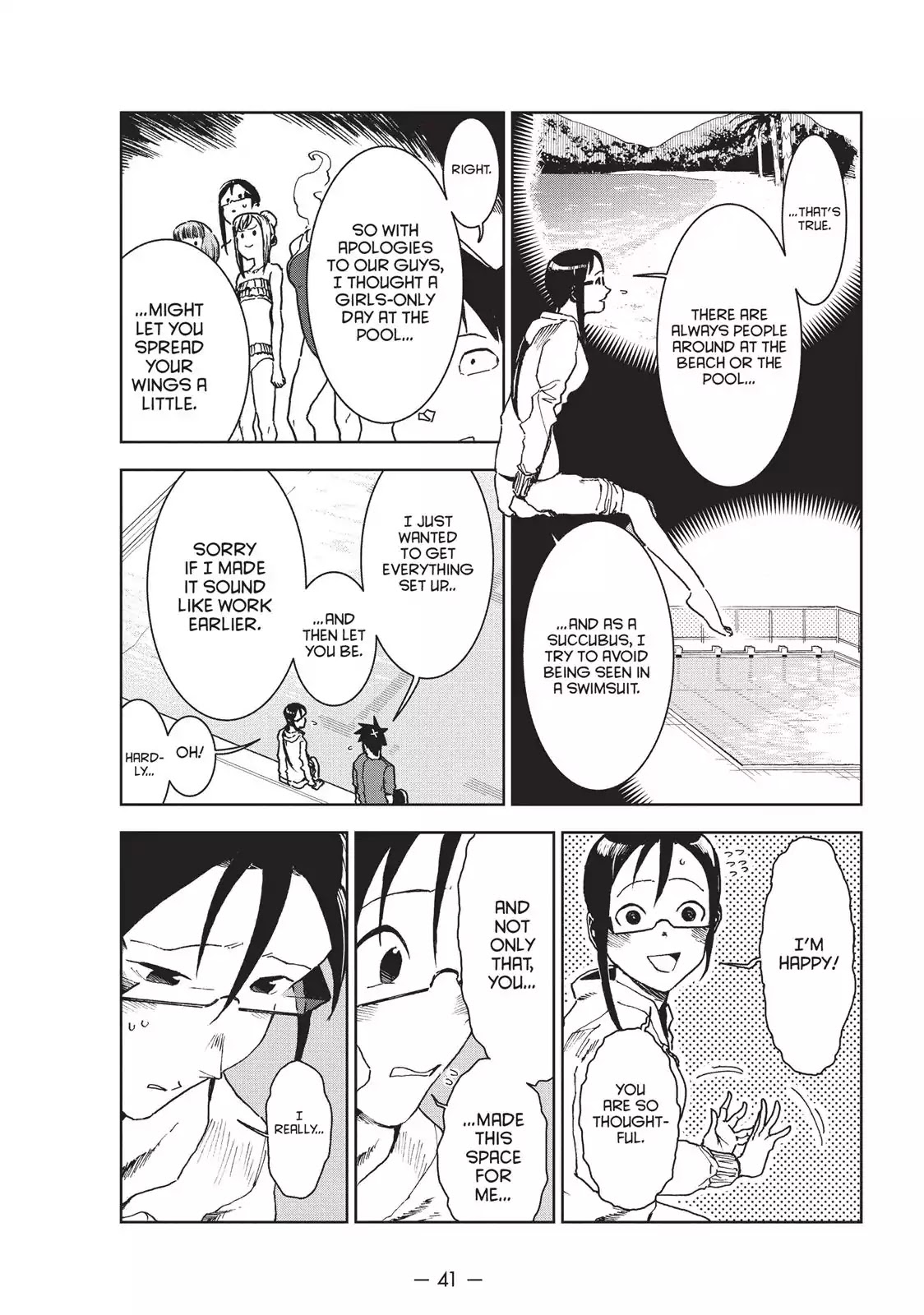 Ajin-chan wa Kataritai Chapter 33 page 7 - Chapter 33: Demis Want to Swim