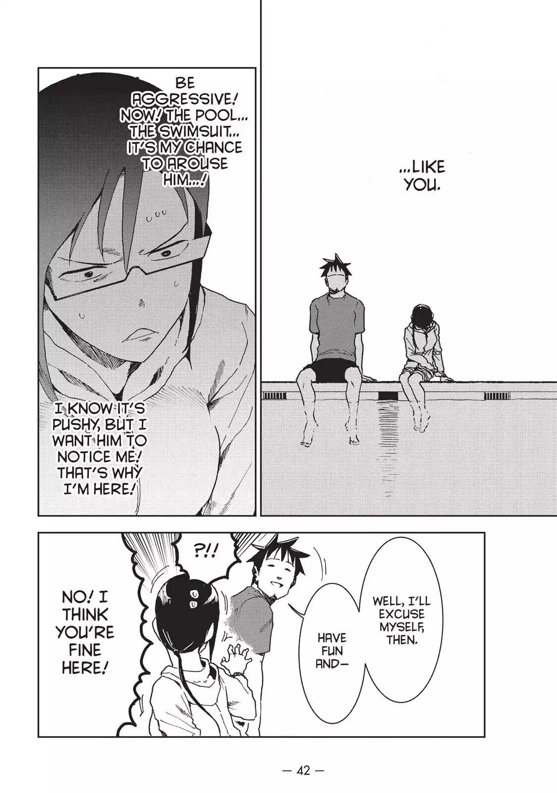 Ajin-chan wa Kataritai Chapter 33 page 8 - Chapter 33: Demis Want to Swim