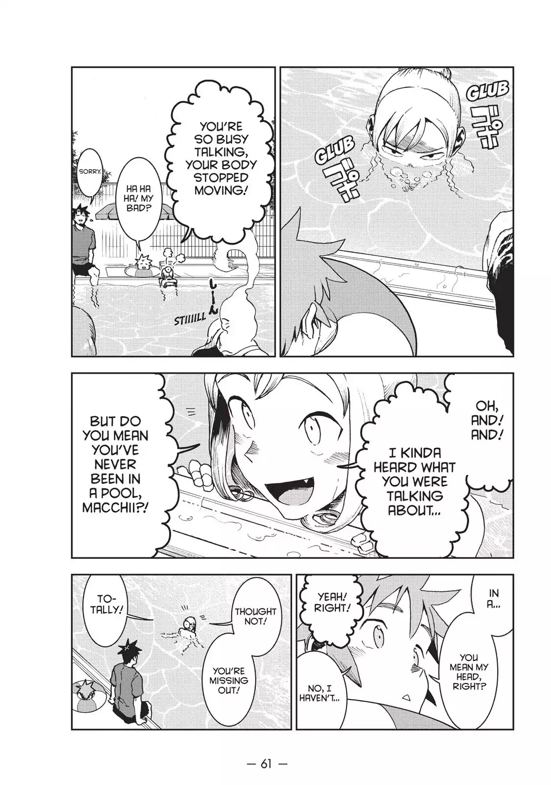 Ajin-chan wa Kataritai Chapter 34 page 9 - Chapter 34: Try Everything Once