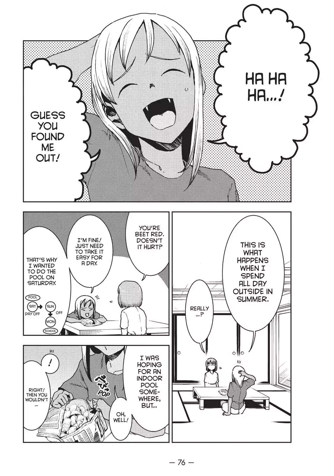 Ajin-chan wa Kataritai Chapter 35 page 4 - Chapter 35: Takanashi Talk