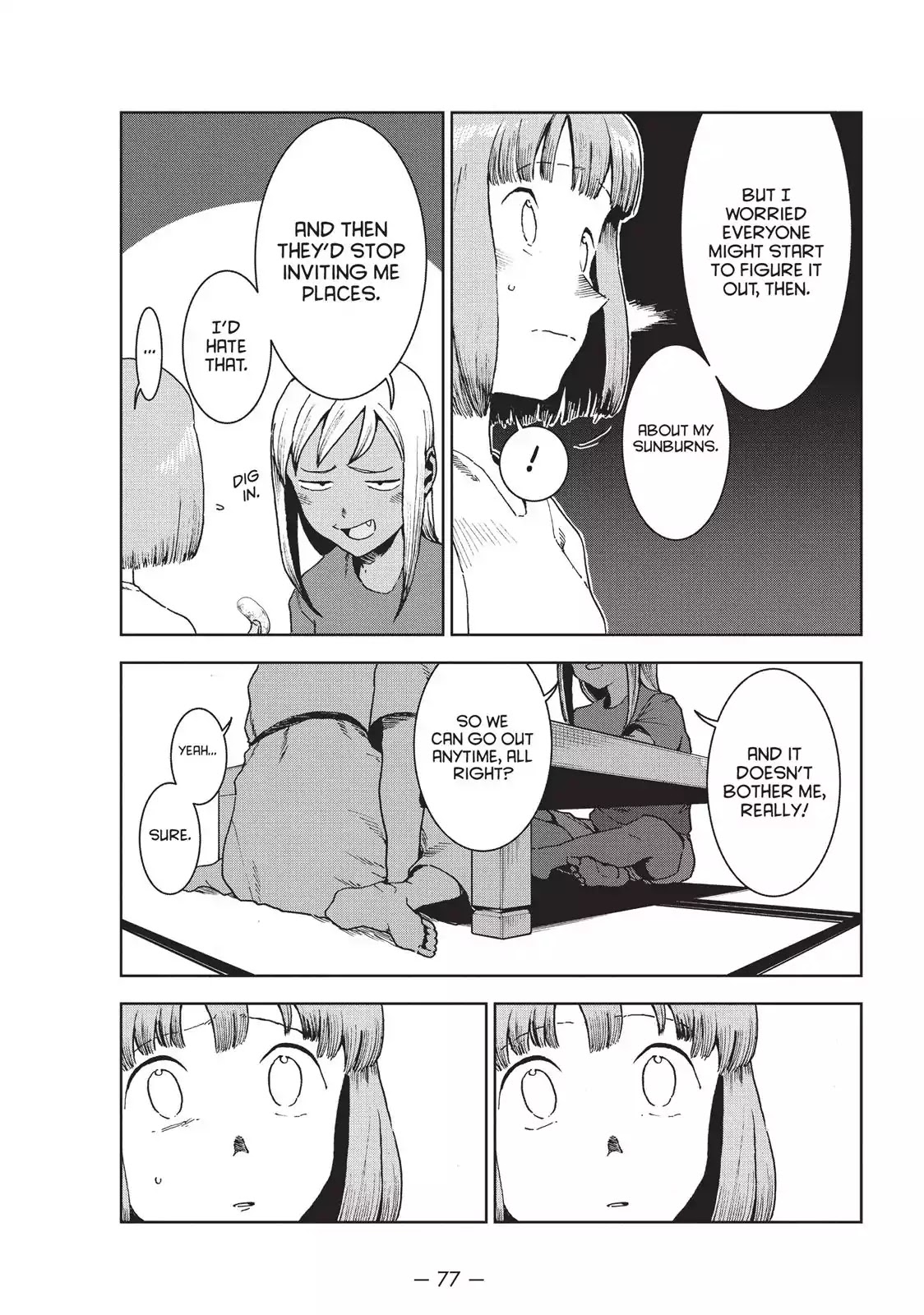 Ajin-chan wa Kataritai Chapter 35 page 5 - Chapter 35: Takanashi Talk