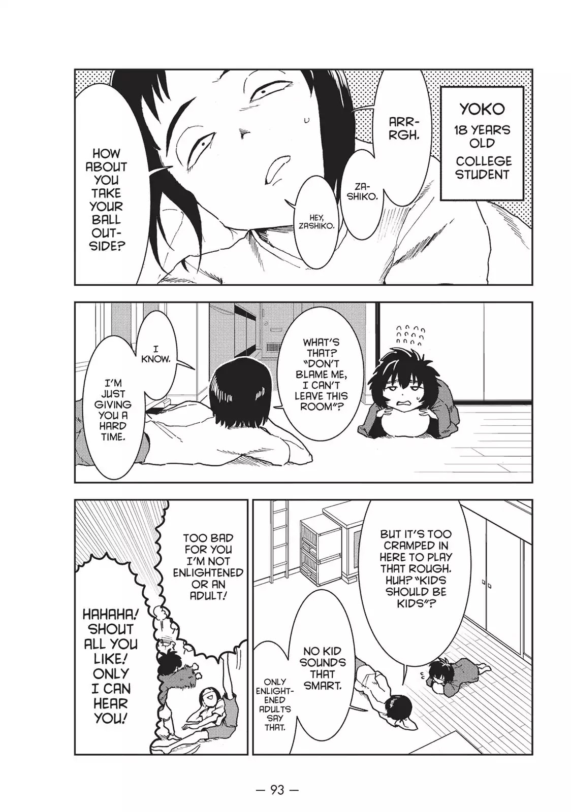 Ajin-chan wa Kataritai Chapter 36 page 3 - Chapter 36: A Zashiki-Warashi's Happiness (Part 1)