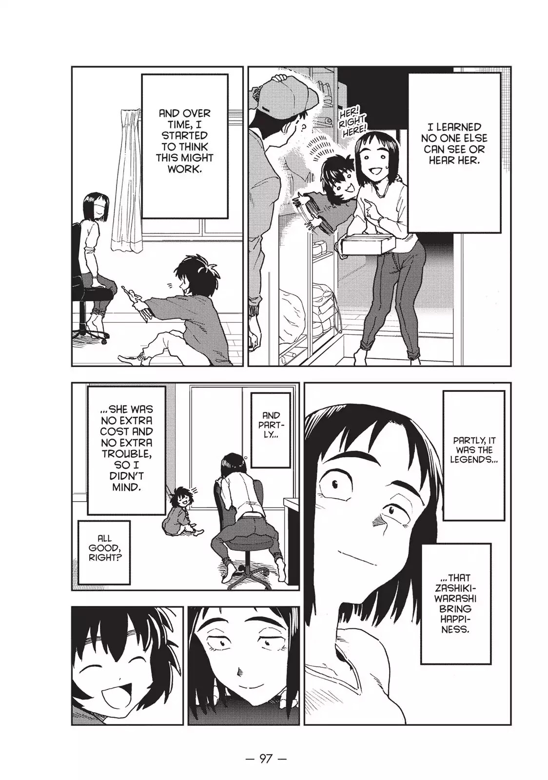Ajin-chan wa Kataritai Chapter 36 page 7 - Chapter 36: A Zashiki-Warashi's Happiness (Part 1)