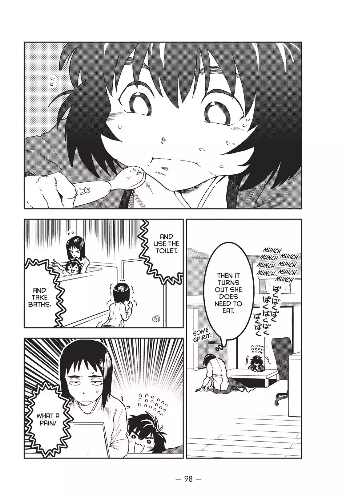 Ajin-chan wa Kataritai Chapter 36 page 8 - Chapter 36: A Zashiki-Warashi's Happiness (Part 1)