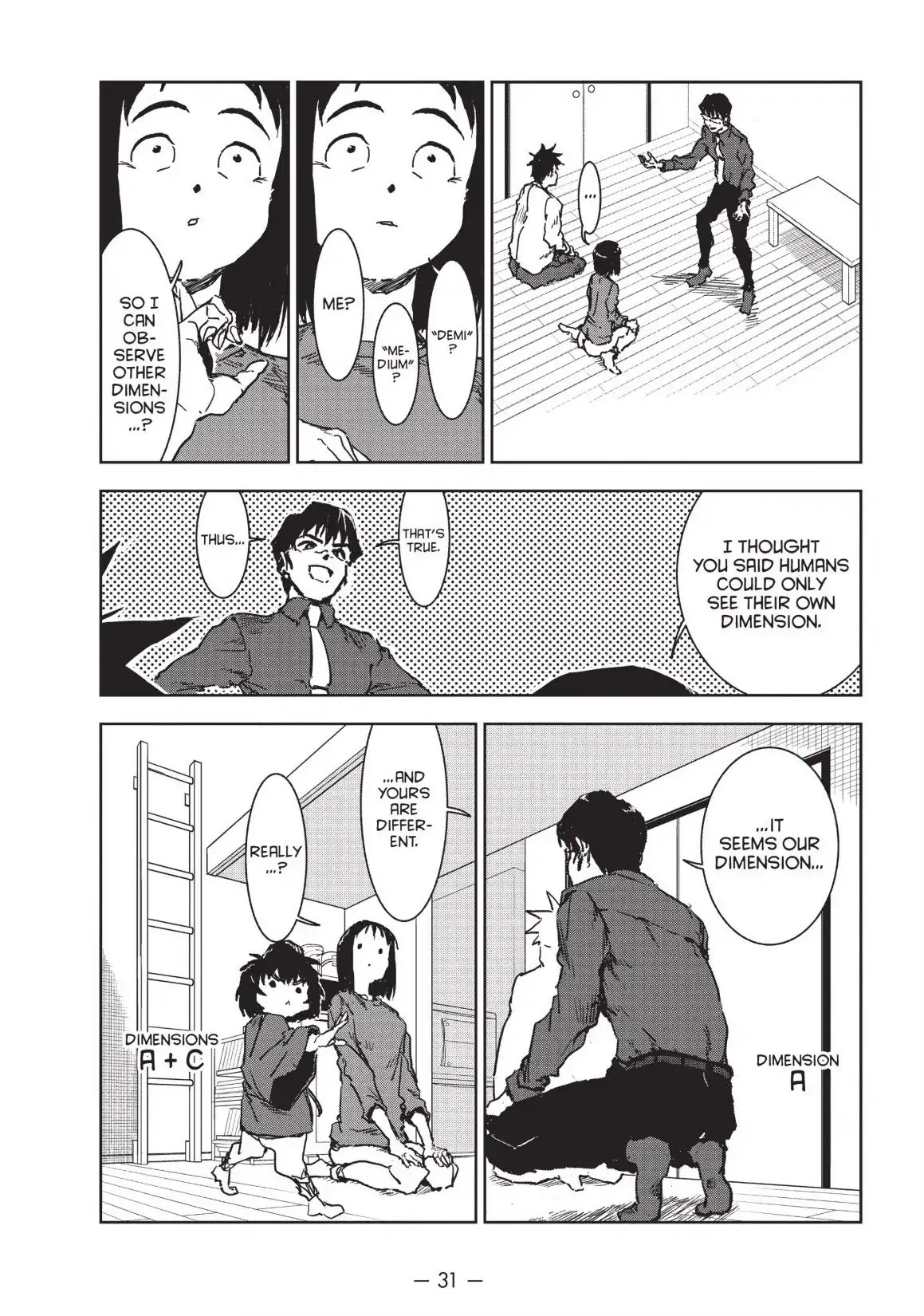 Ajin-chan wa Kataritai Chapter 39 page 14 - Chapter 39 ... Six Mats is an Entire Universe (Part 2)