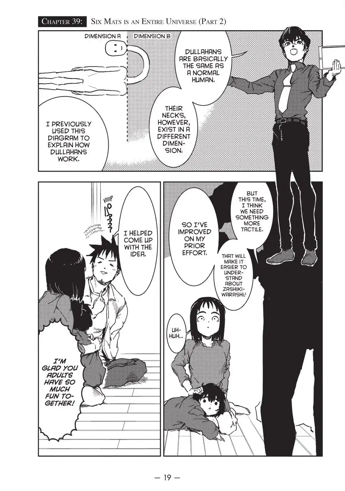 Ajin-chan wa Kataritai Chapter 39 page 2 - Chapter 39 ... Six Mats is an Entire Universe (Part 2)