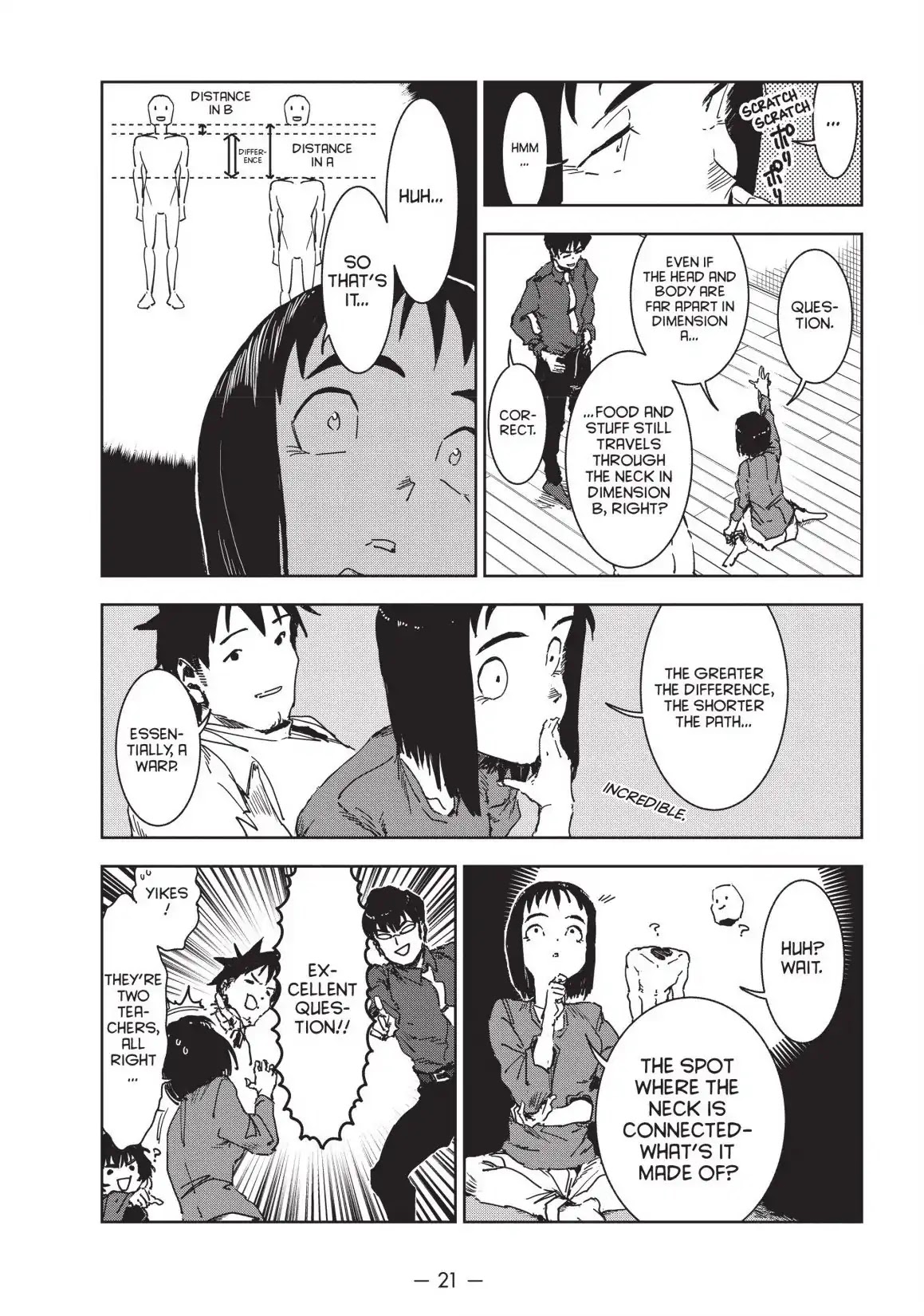 Ajin-chan wa Kataritai Chapter 39 page 4 - Chapter 39 ... Six Mats is an Entire Universe (Part 2)
