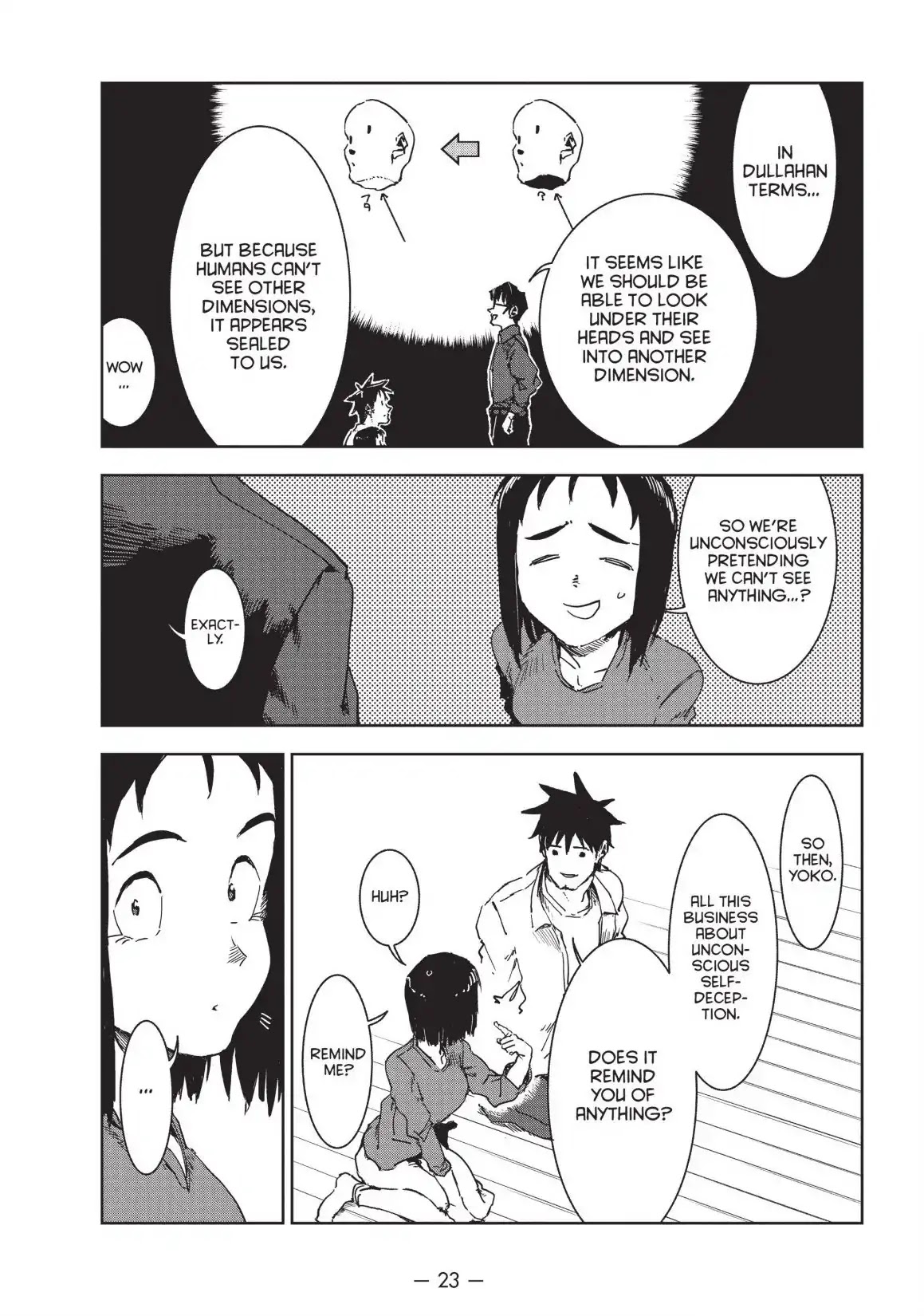 Ajin-chan wa Kataritai Chapter 39 page 6 - Chapter 39 ... Six Mats is an Entire Universe (Part 2)