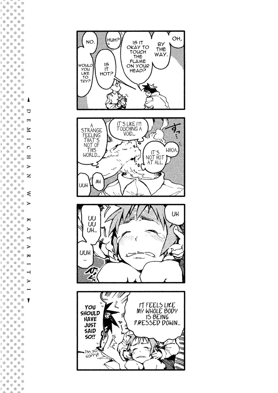 Ajin-chan wa Kataritai Chapter 4 page 14 - Chapter 4: Dullahan-chan Wants Some Attention