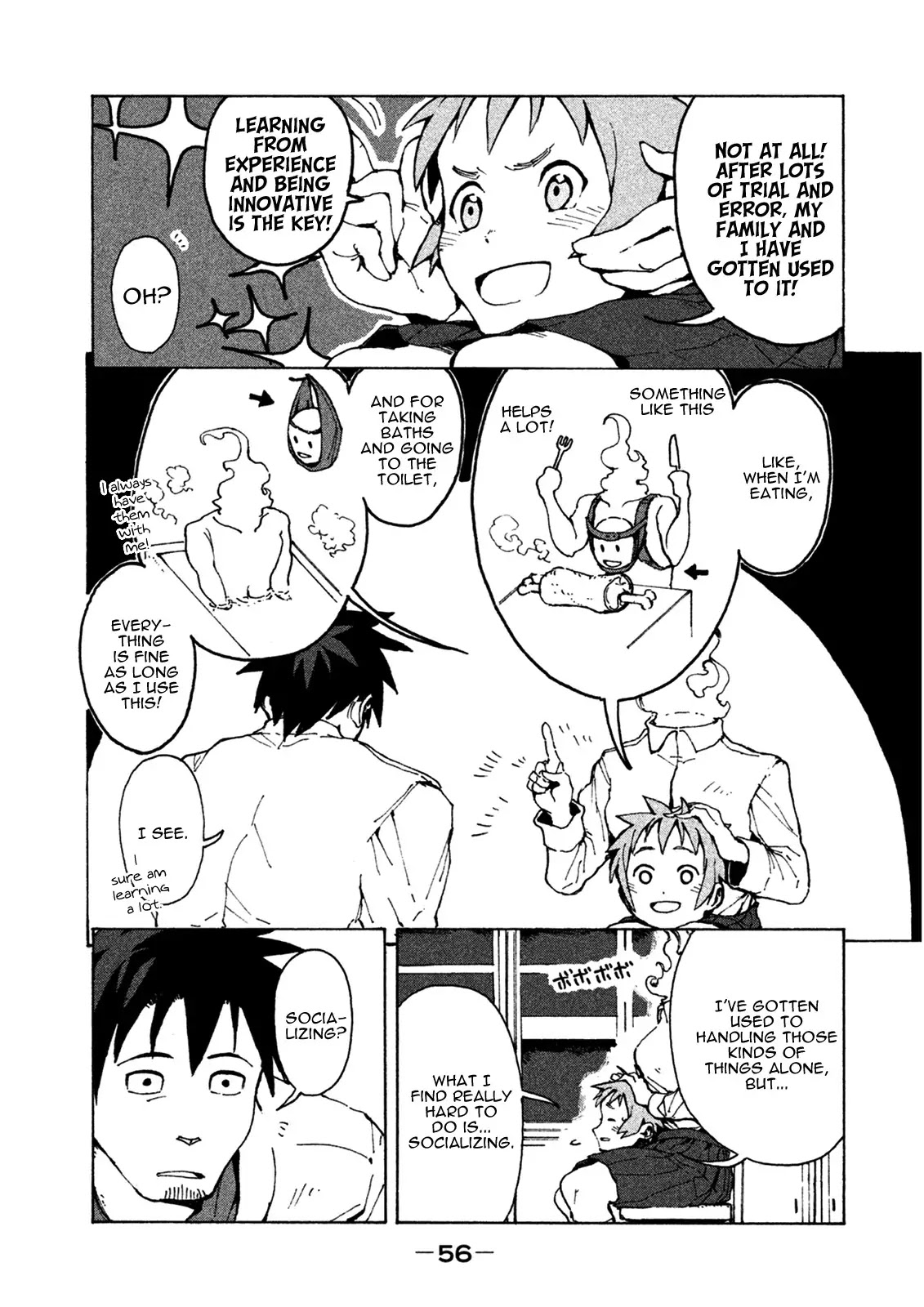 Ajin-chan wa Kataritai Chapter 4 page 5 - Chapter 4: Dullahan-chan Wants Some Attention