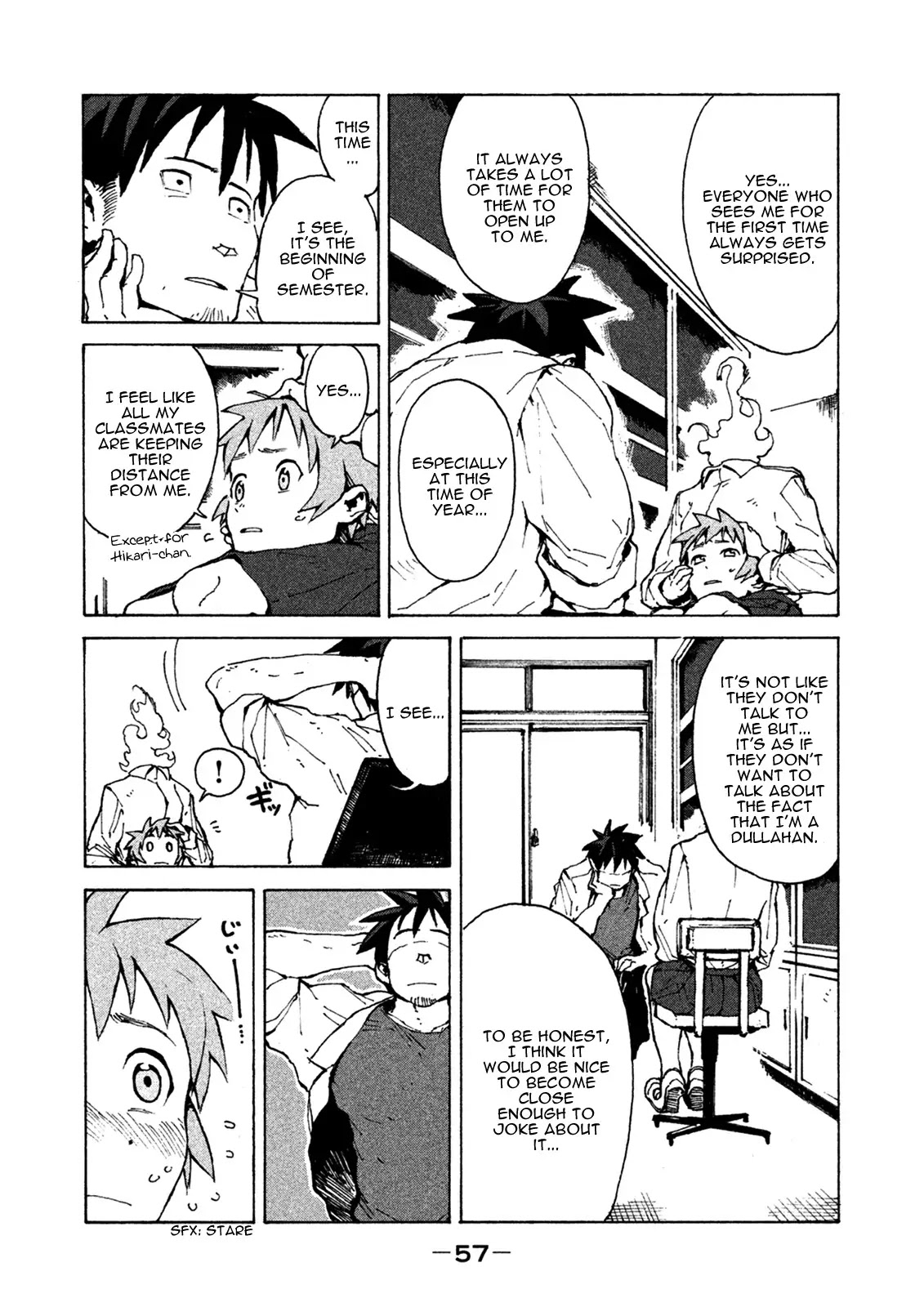 Ajin-chan wa Kataritai Chapter 4 page 6 - Chapter 4: Dullahan-chan Wants Some Attention